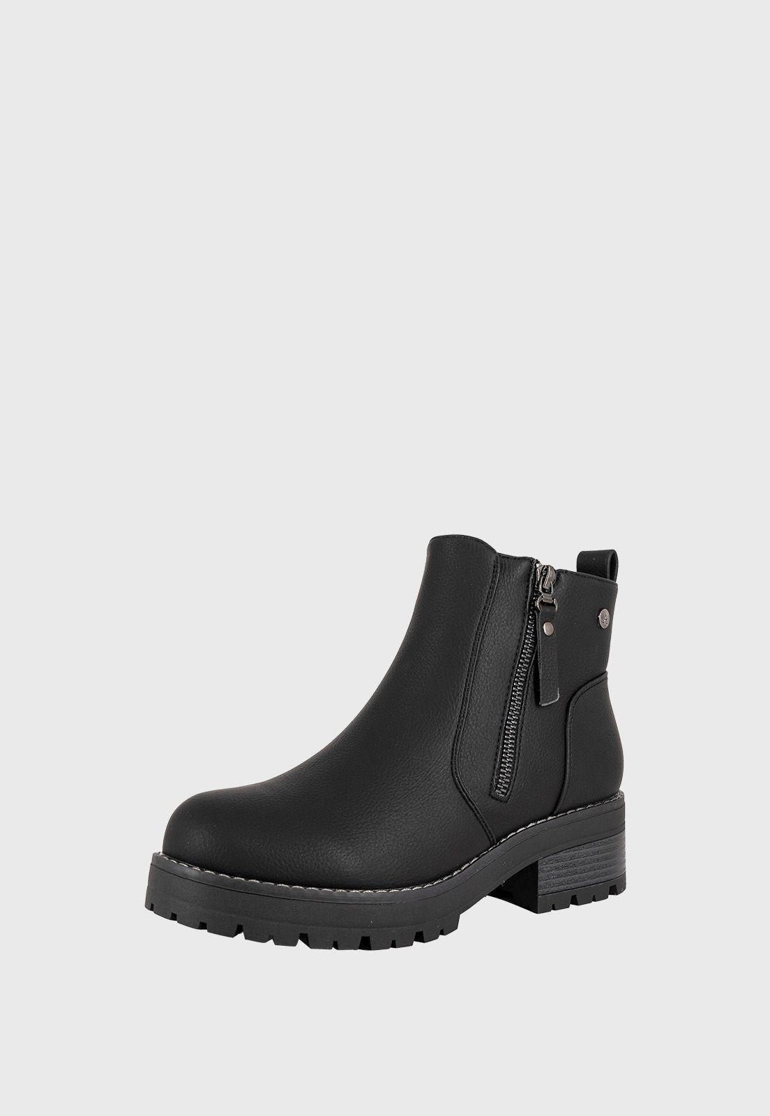 Botin Viole Negro Alquimia-0