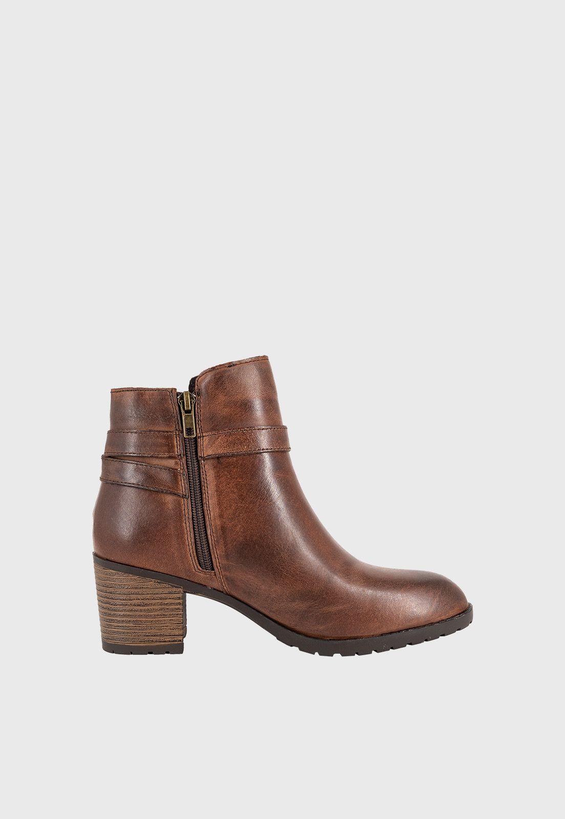 Botin de Cuero Francy Café Alquimia-3
