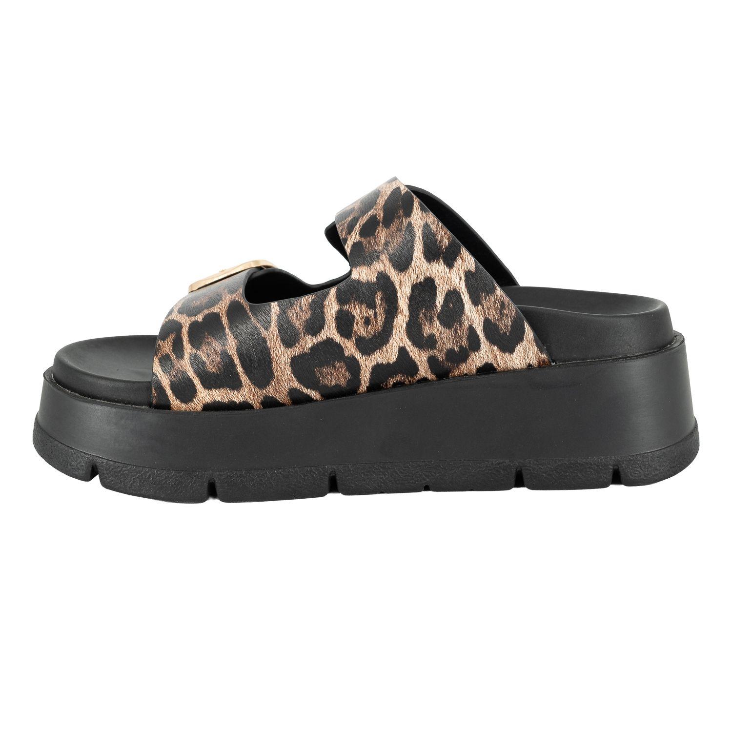 Sandalia Chunky con Plataforma Julien Animal Print Alquimia-2