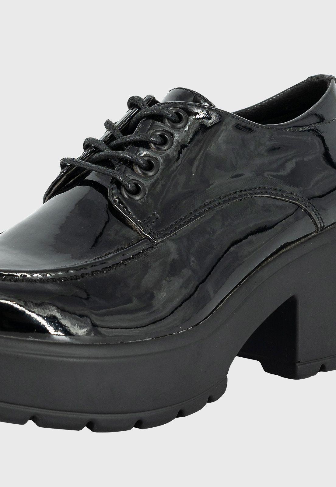 Mocasin Loan Negro Charol Alquimia-3