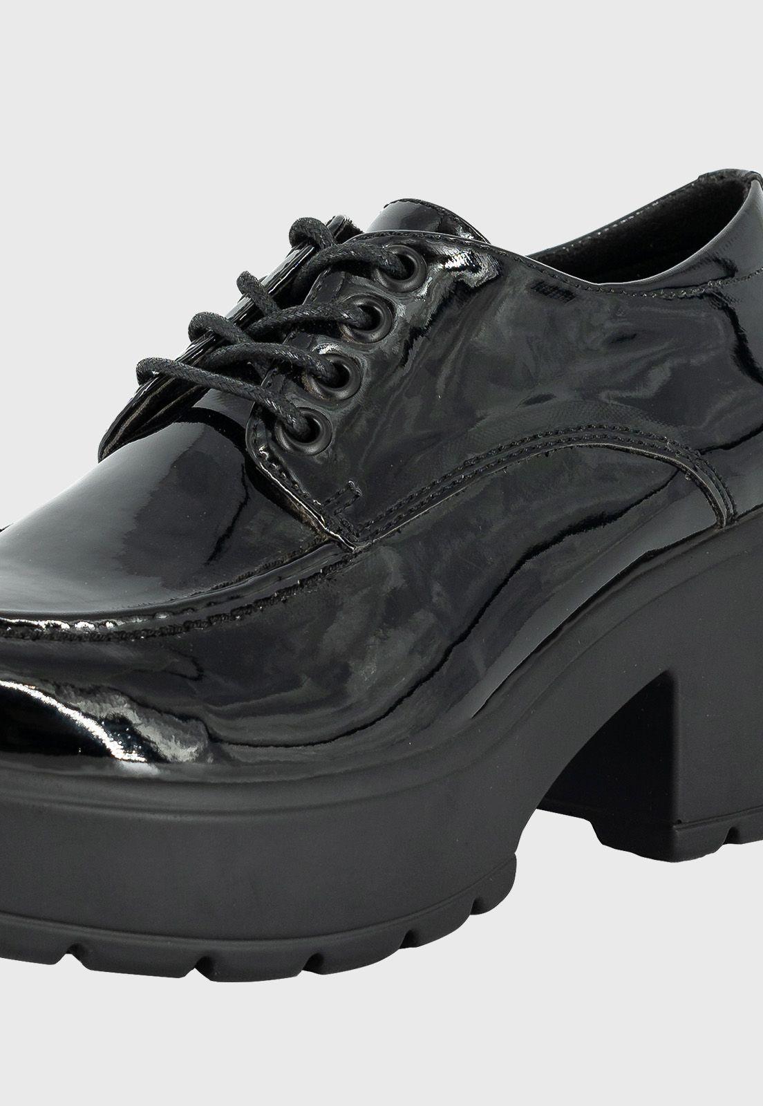 Mocasin Loan Negro Charol Alquimia-3