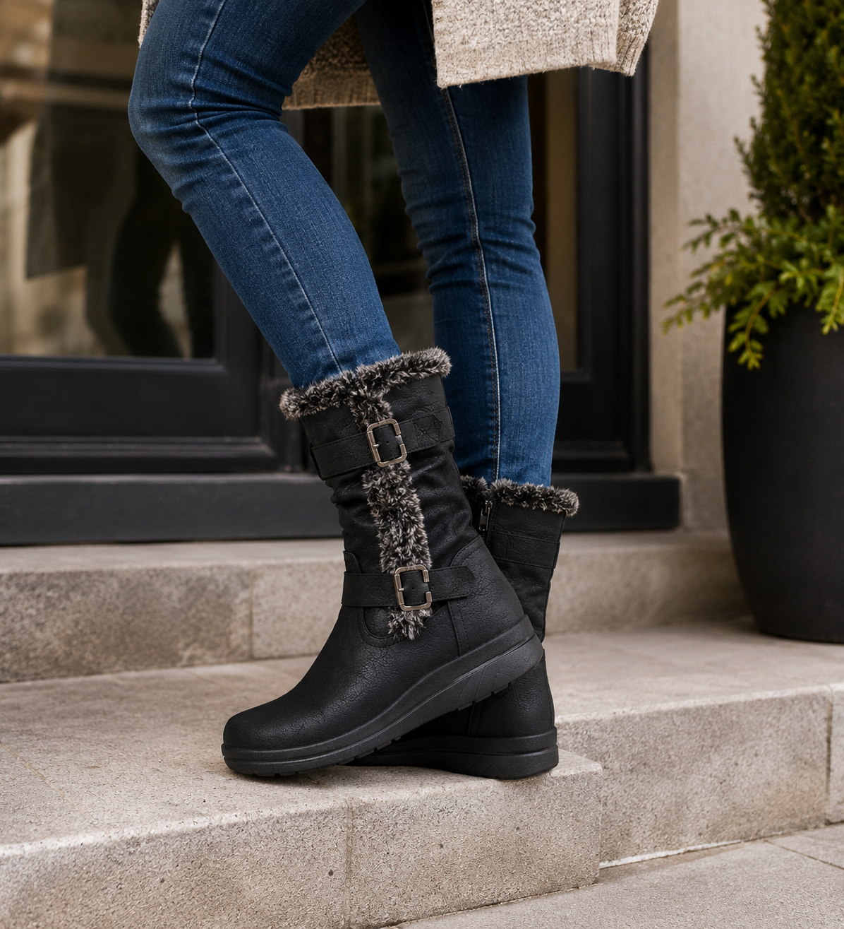 Bota Kenai Negro Passer-5