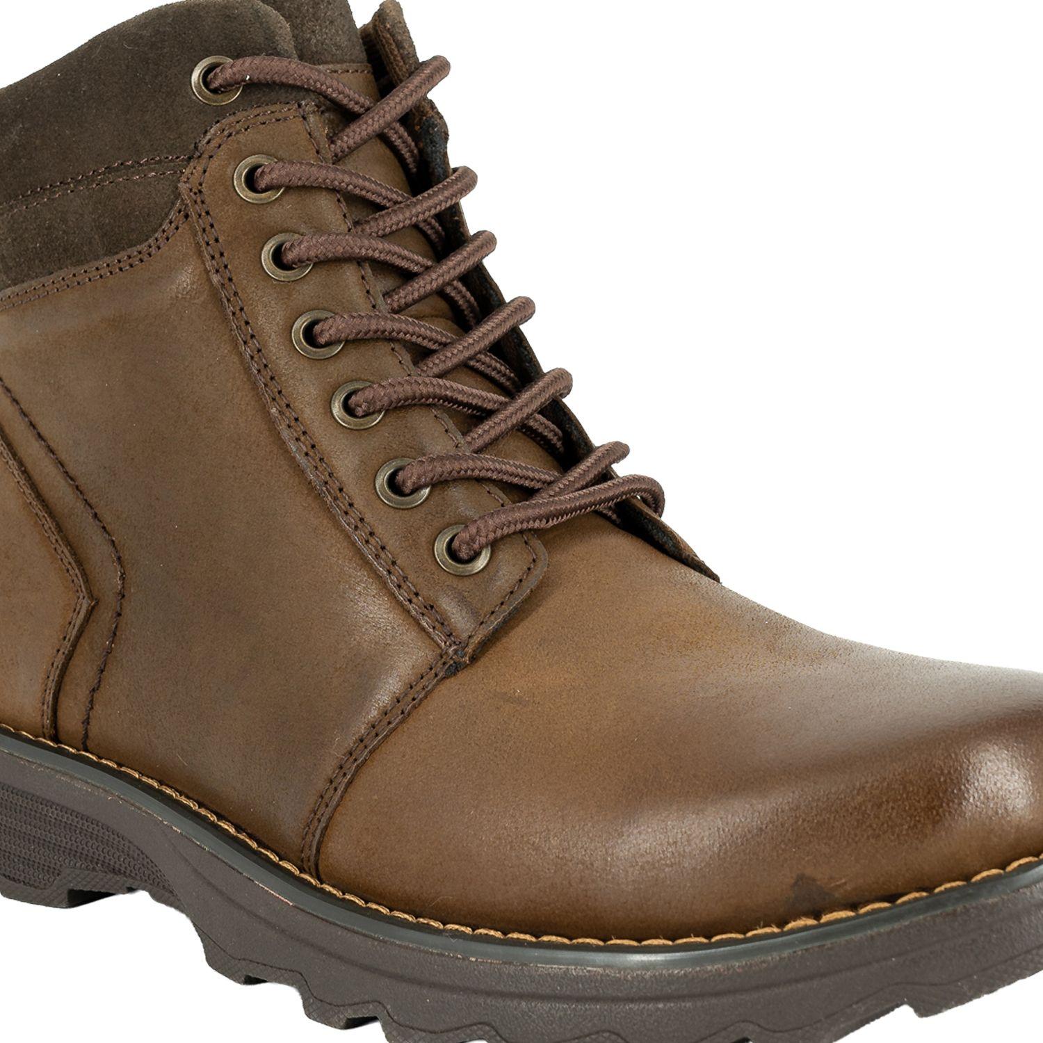 Botin de Cuero Fornjot Café London Adixt-4