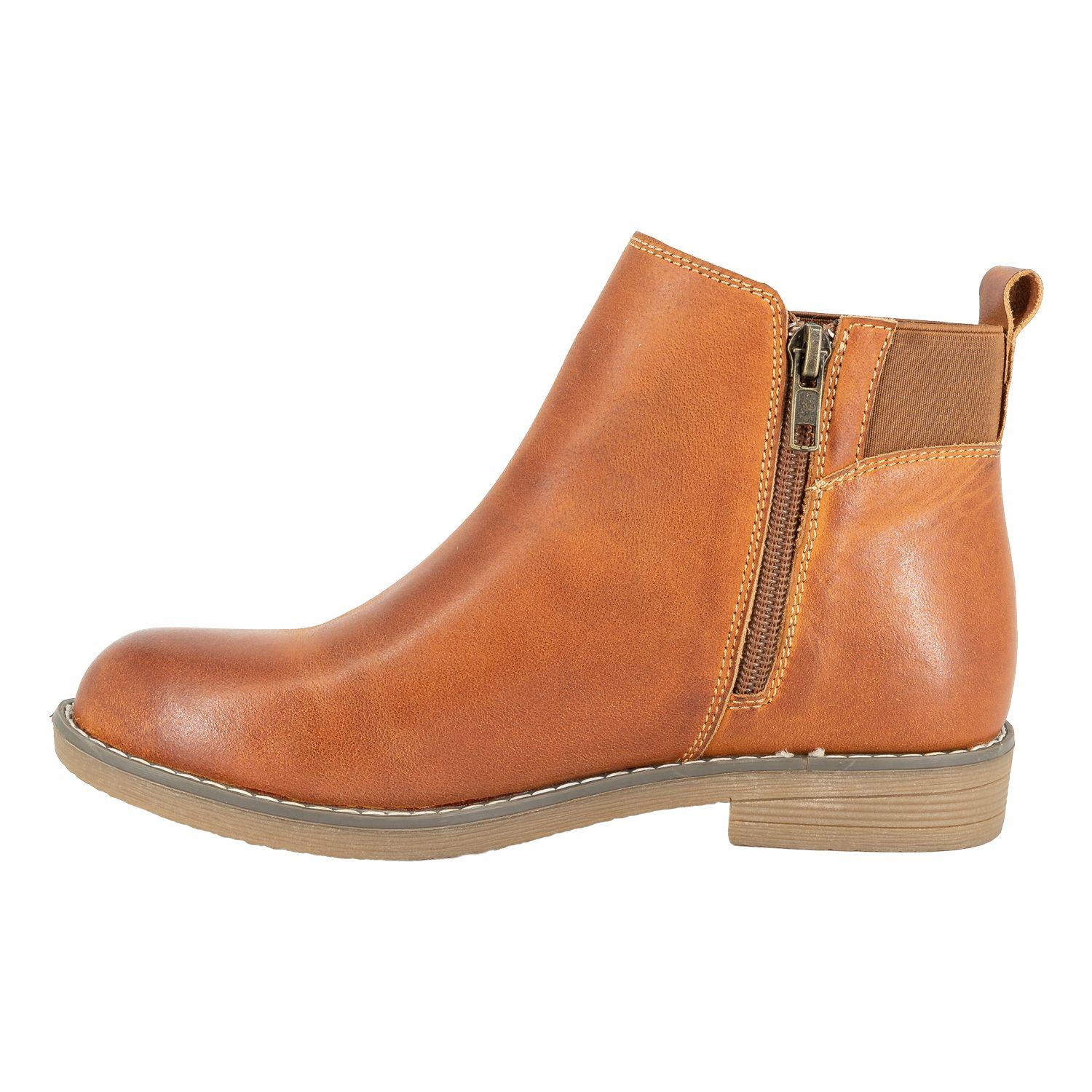 Botin de Cuero Doret Caramelo Alquimia-2
