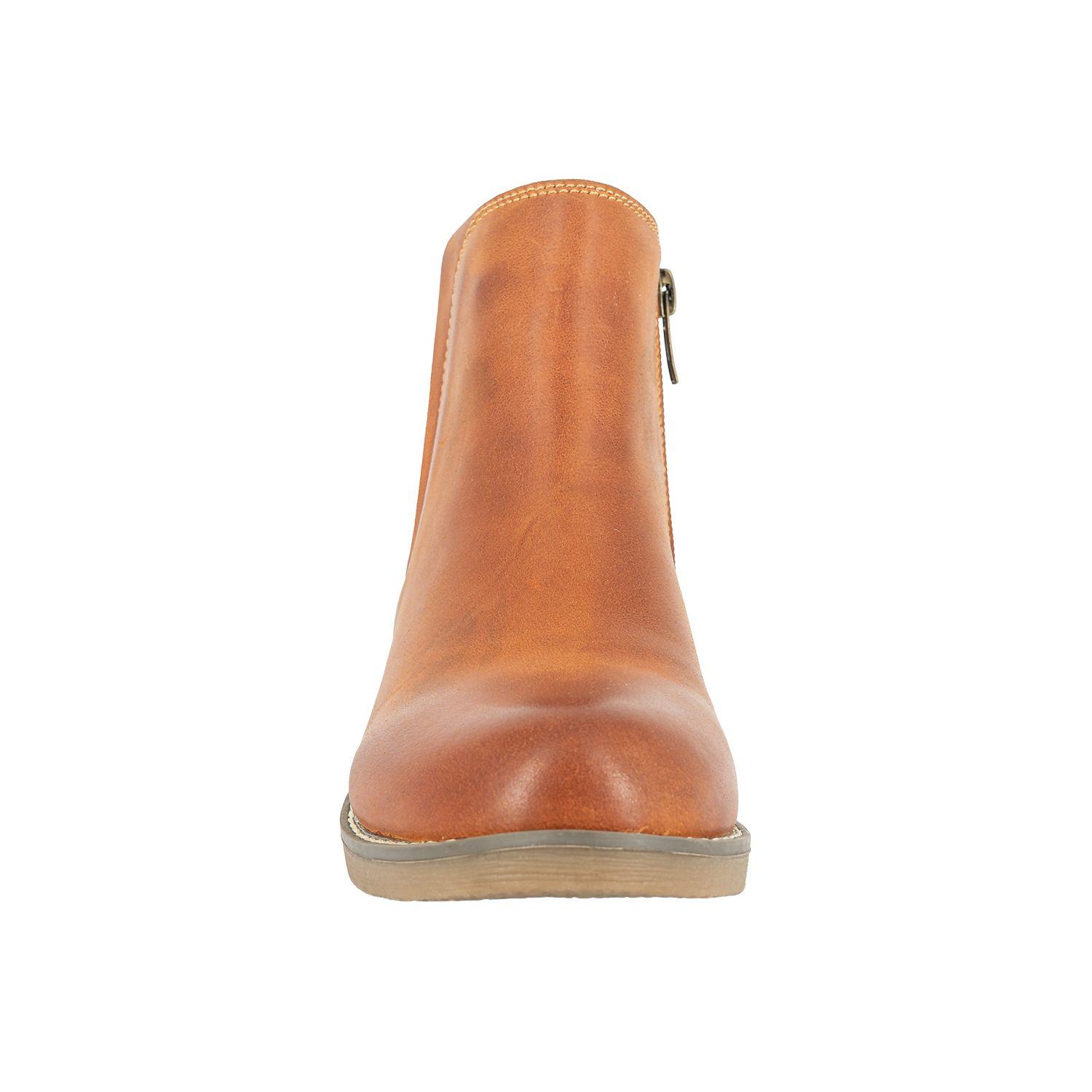 Botin de Cuero Doret Caramelo Alquimia-3