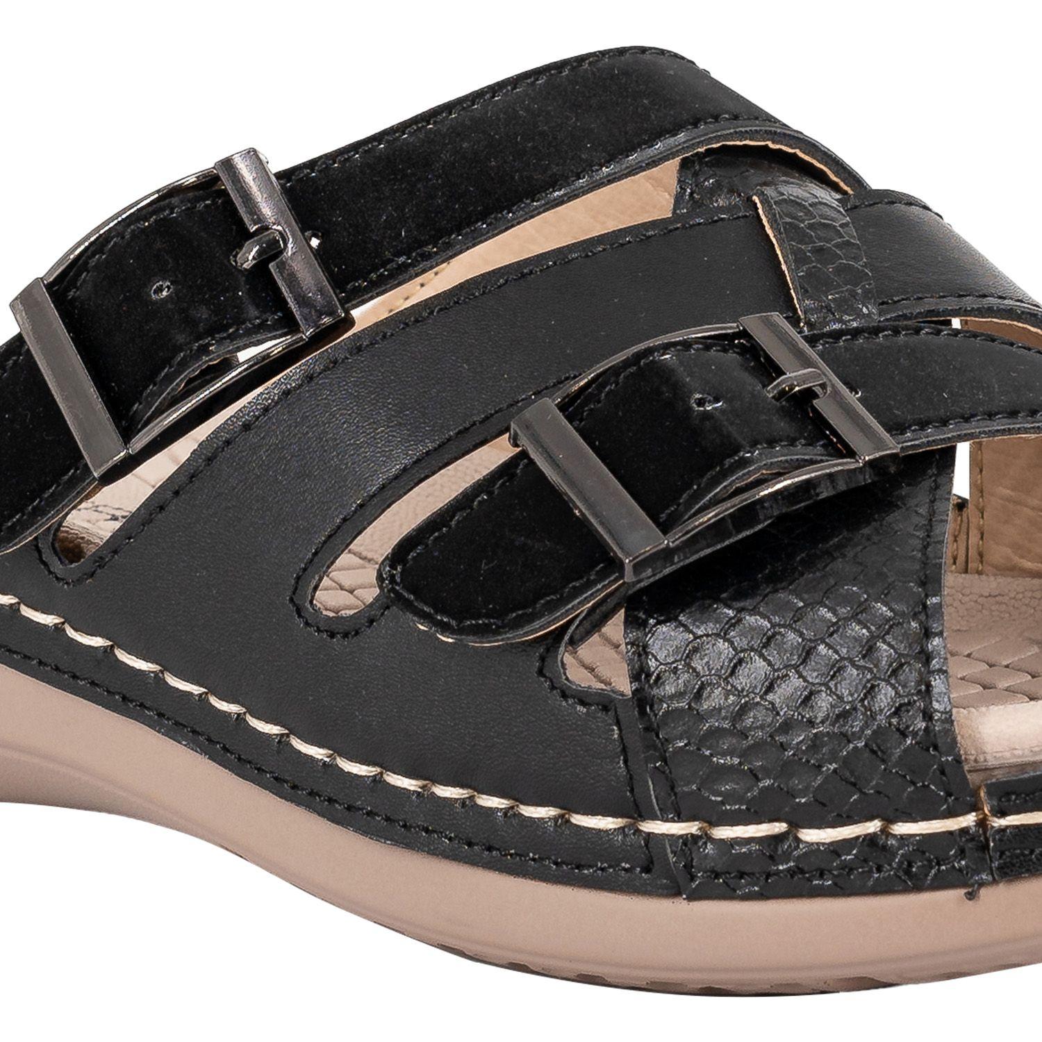 Sandalia Druk Negro Passer-3