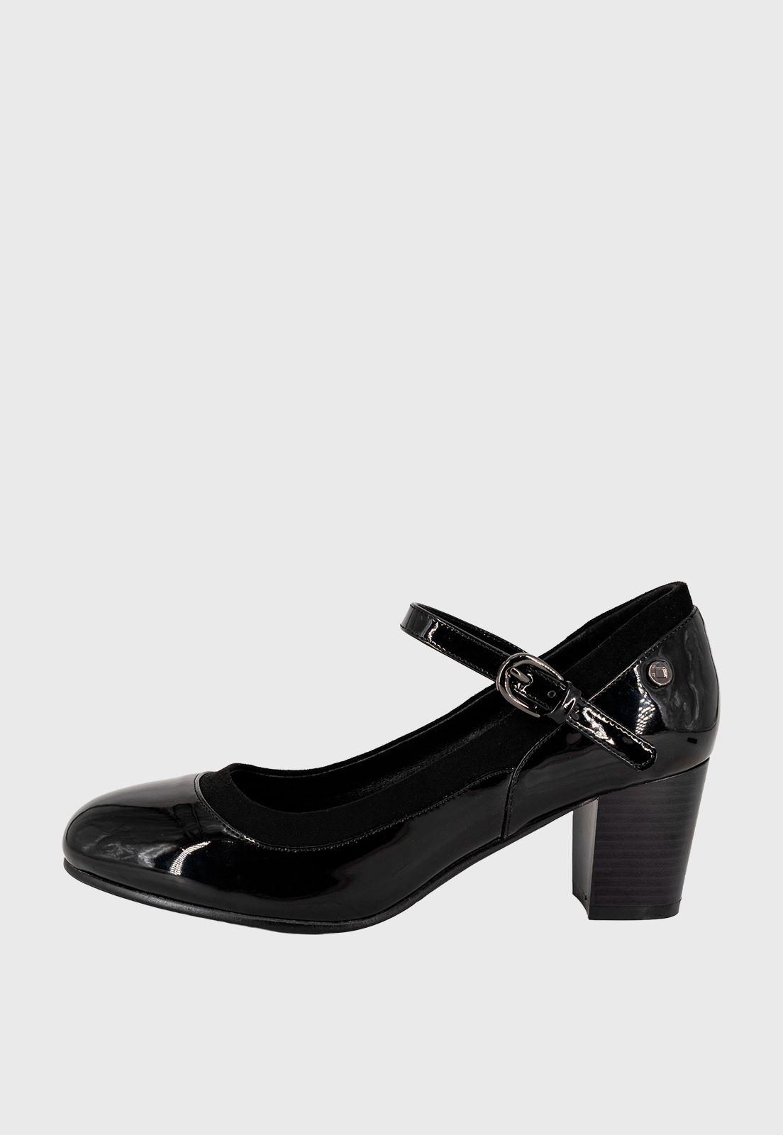 Zapato Cueca Formal Alba Negro Charol Alquimia-1