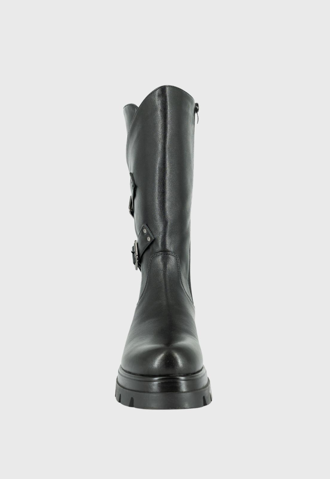 Bota Biker Zara Negro Alquimia-2