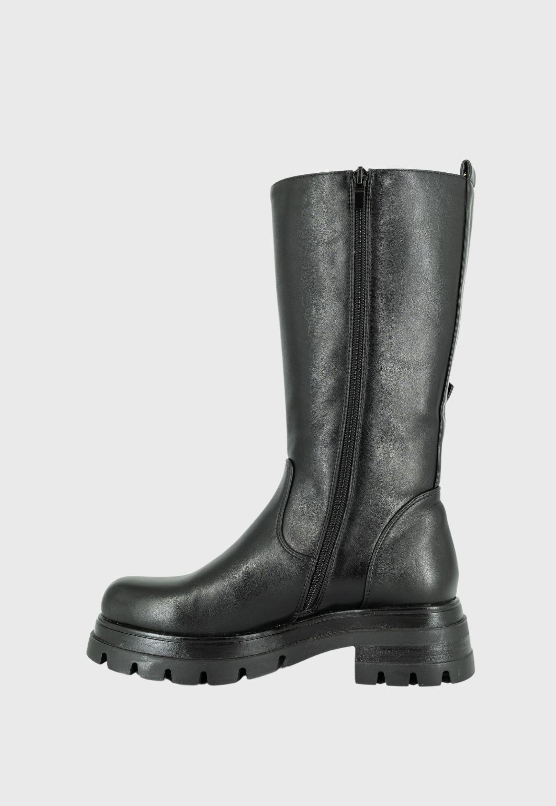 Bota Biker Zara Negro Alquimia-3