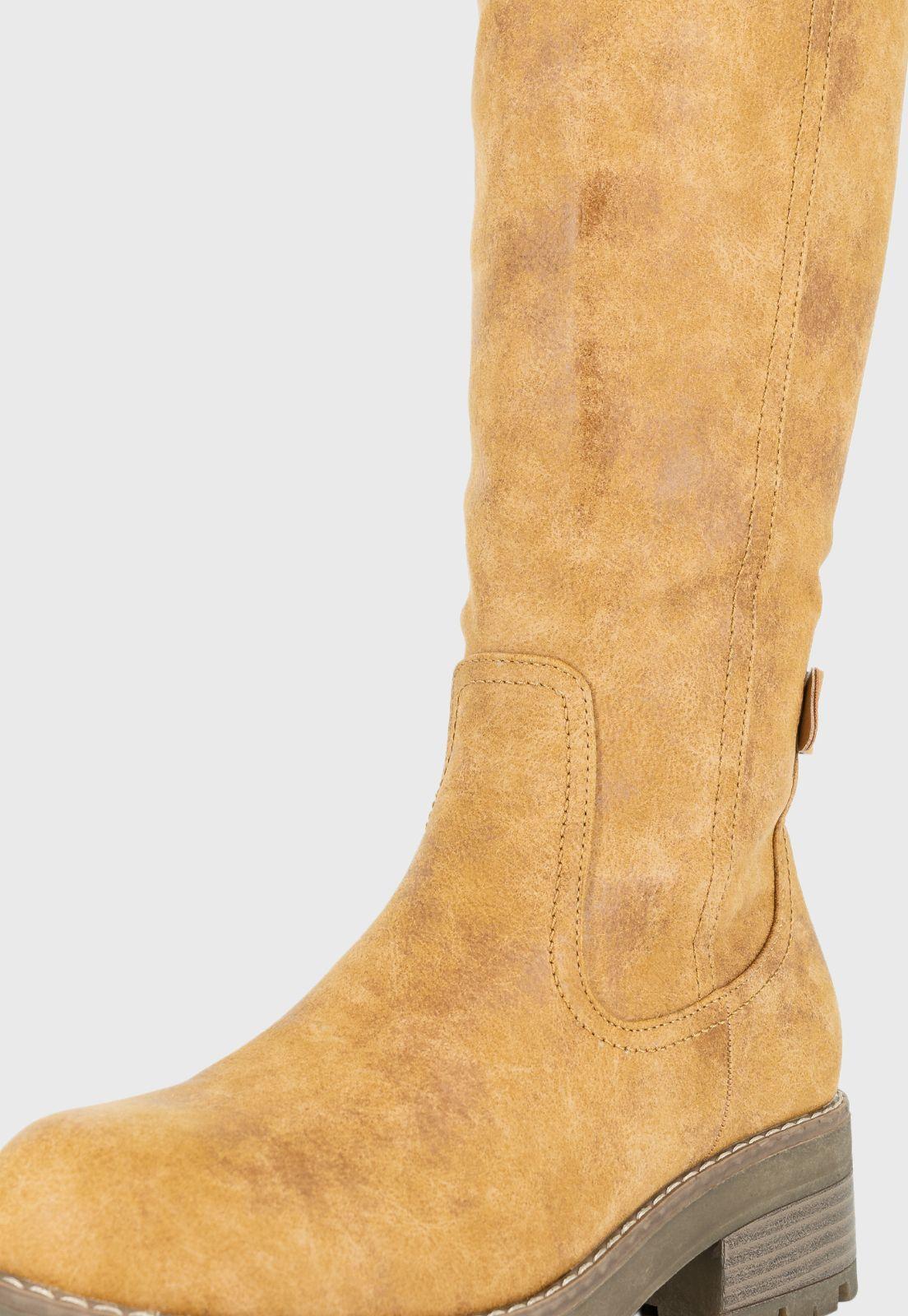 Bota Larga Linne Caramelo Alquimia-4