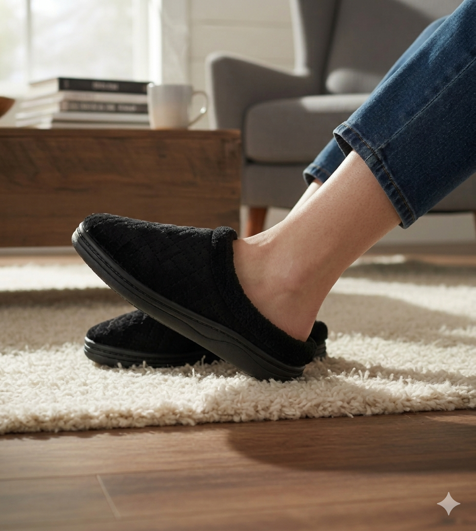Pantufla Ping AN Negro Passer-5