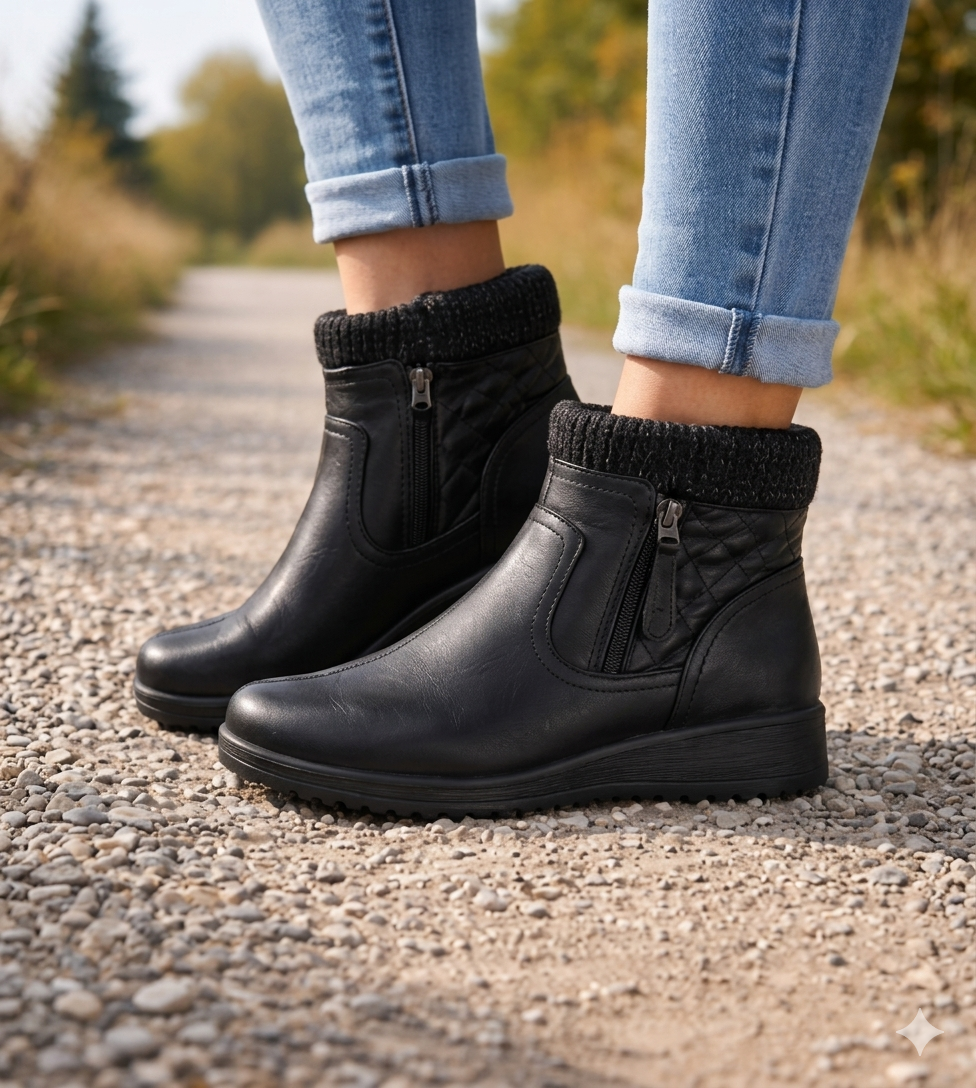 Botin Amalia Negro Passer-4
