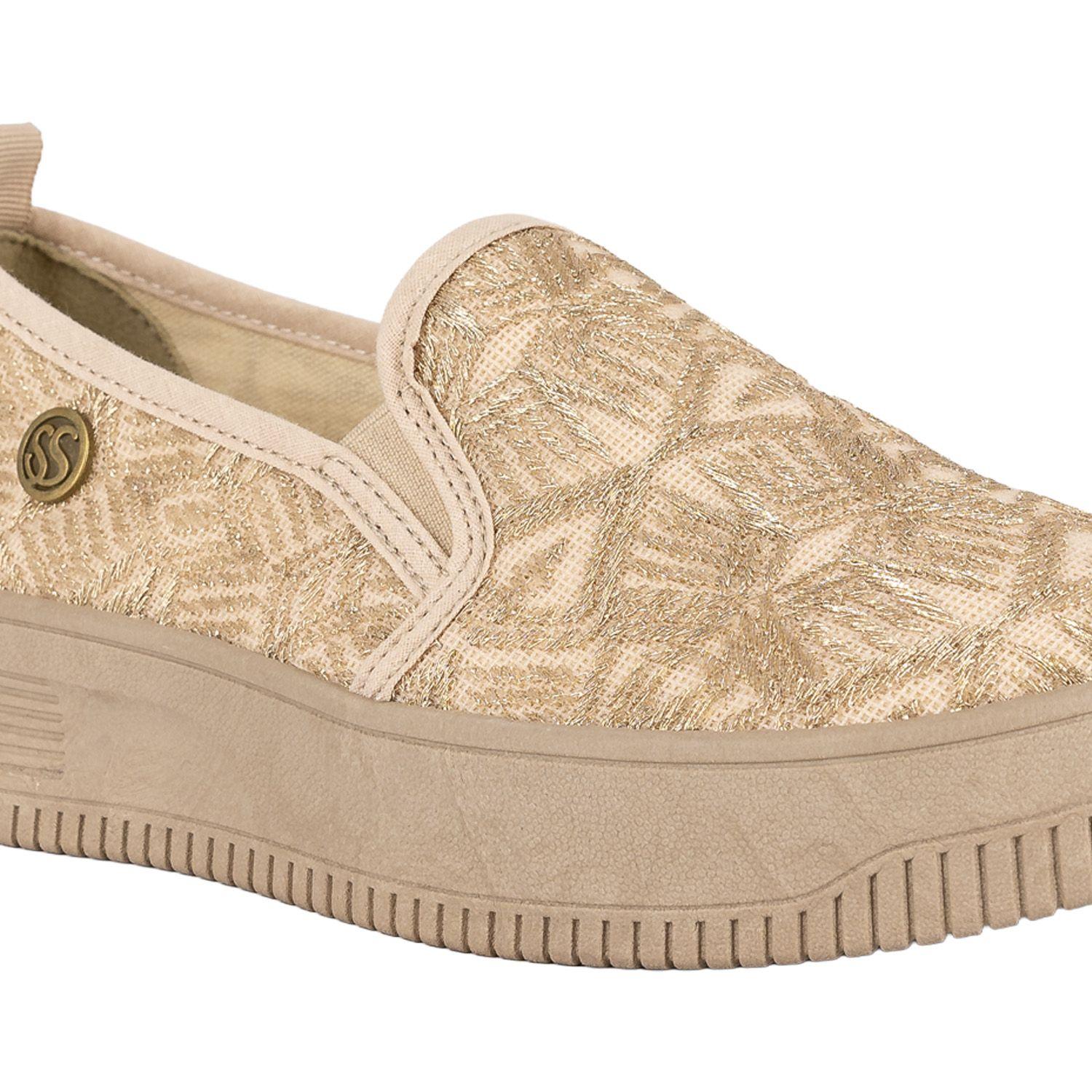 Zapatilla Velin Beige Passer-3