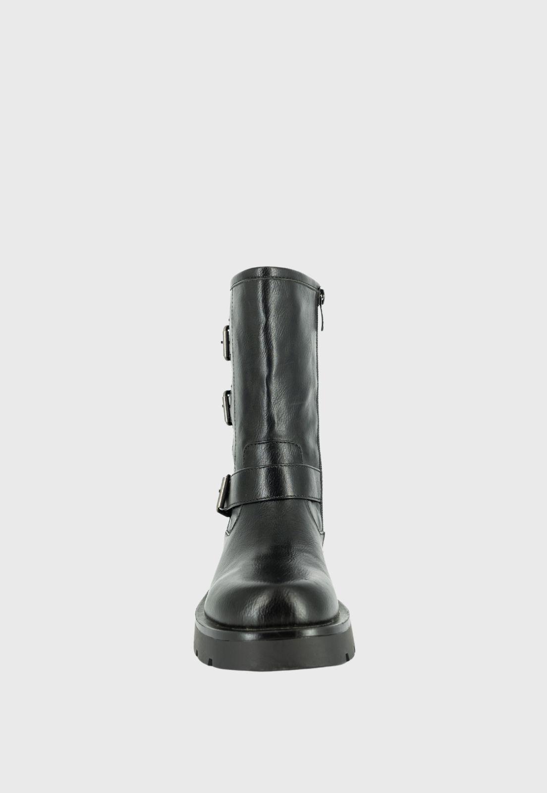 Bota Biker Hana Negro Alquimia-2