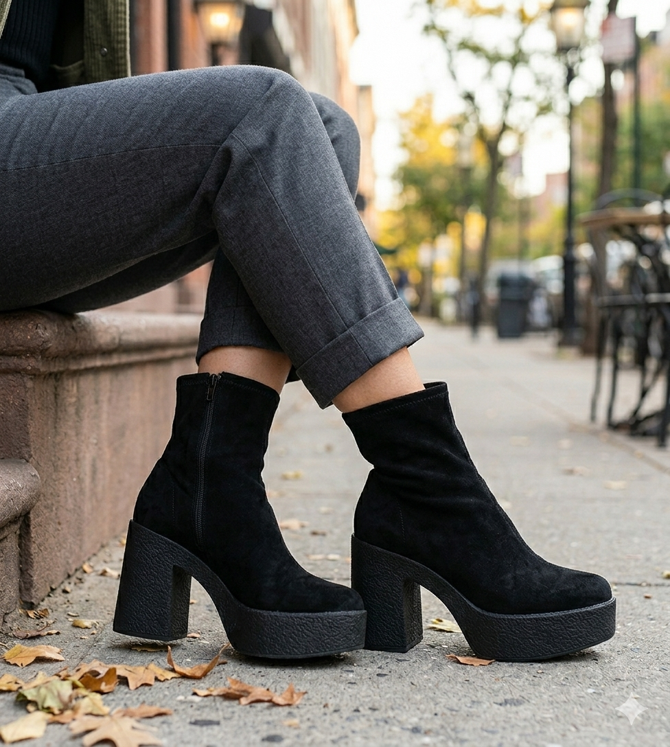 Bota Milá Negro Alquimia-5