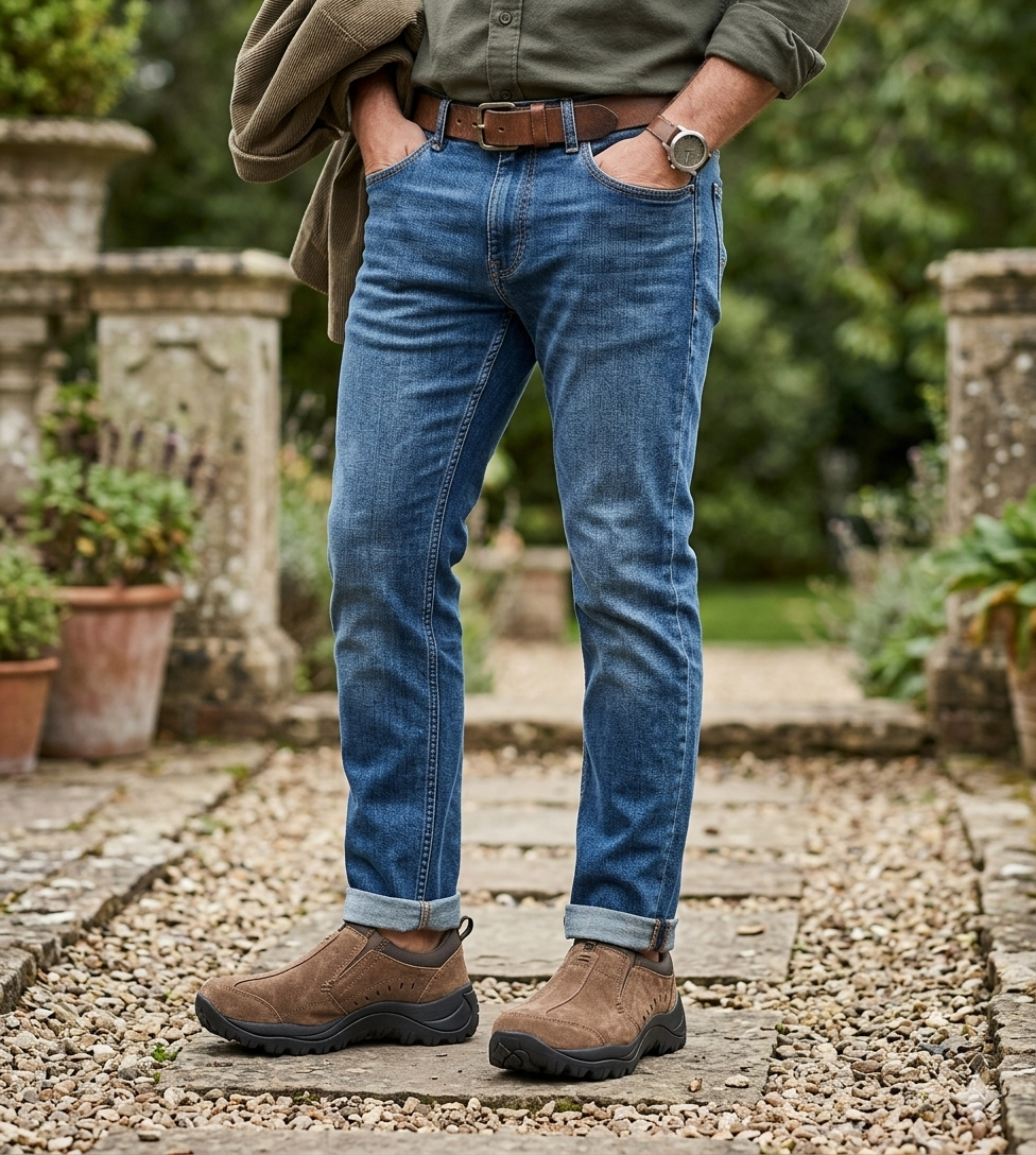 Zapato de Cuero Cedro Cafe London Adixt-5
