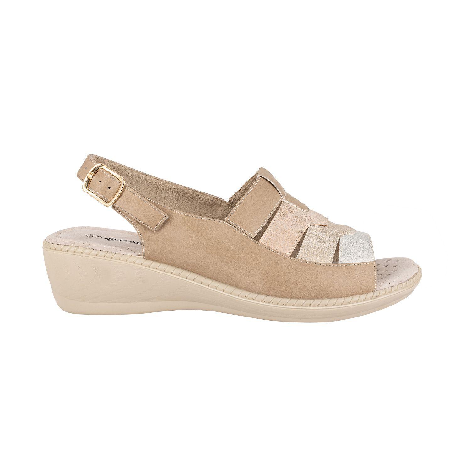 Sandalia Lago Beige Passer-0