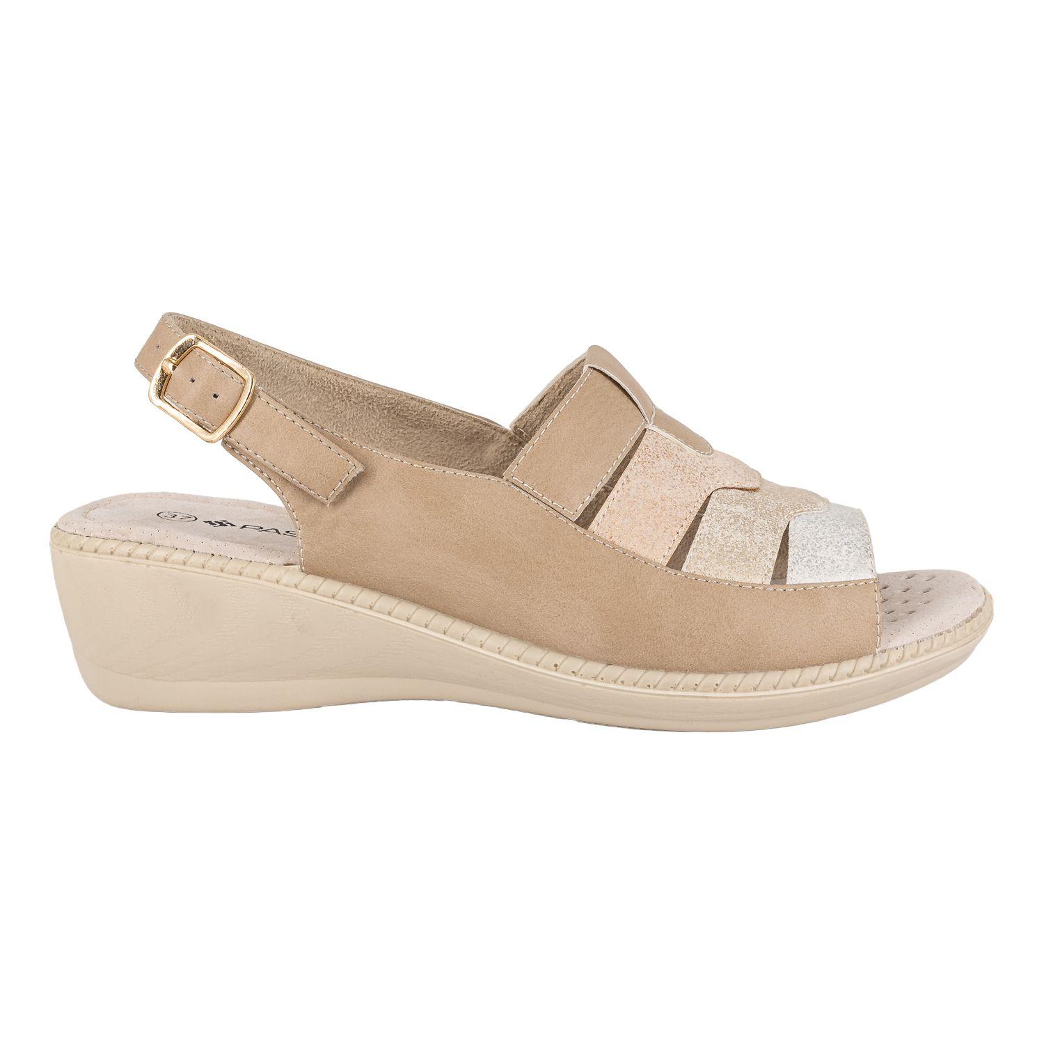 Sandalia Lago Beige Passer-0