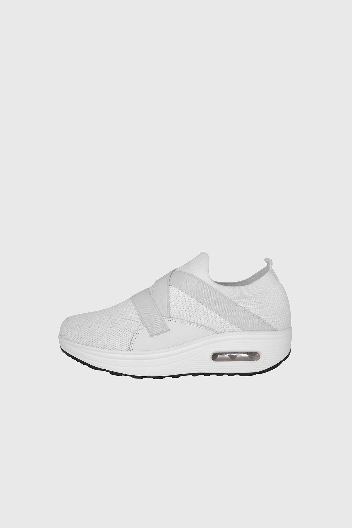 Zapatilla Bisonte Blanco Alquimia-1