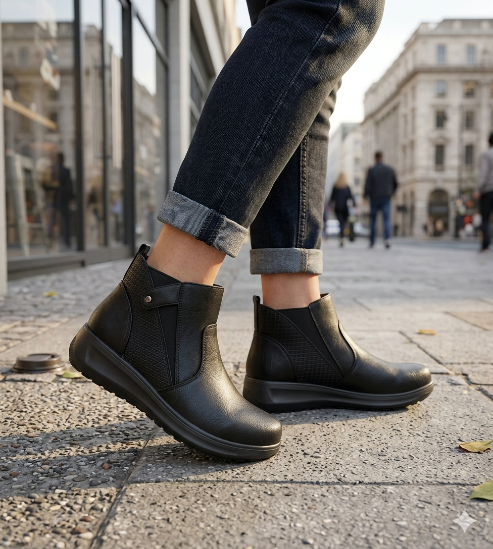 Botin Fresia Negro Passer-5