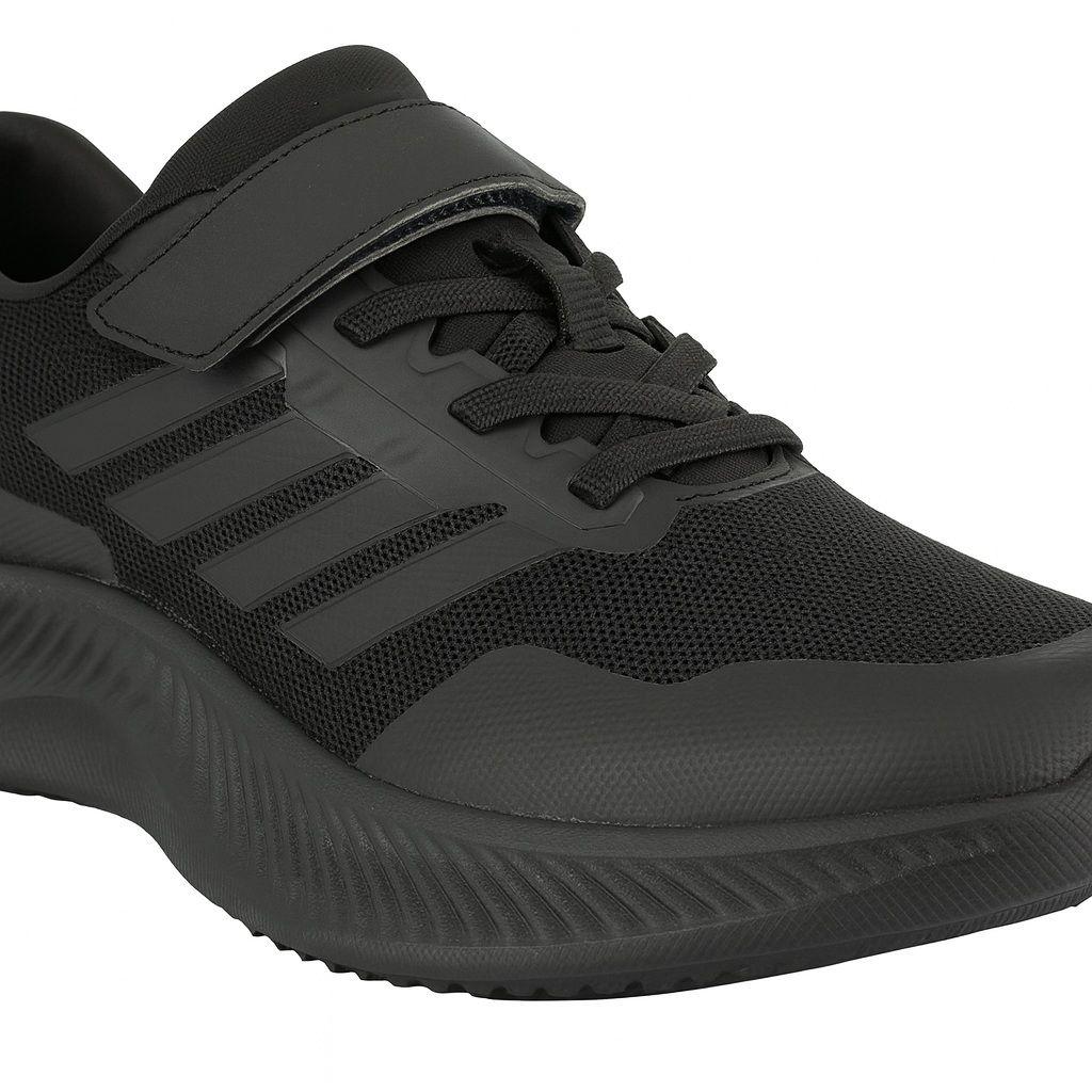 Zapatilla Escolar Baix Full Negro UNS-3