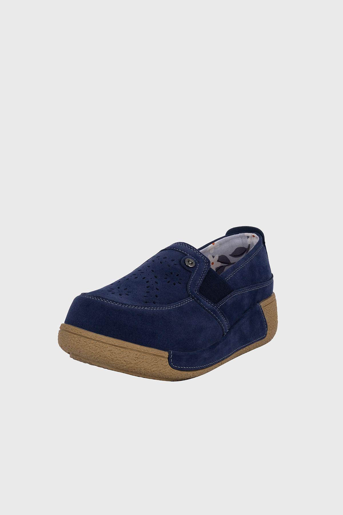 Mocasin Brunonia Azul Alquimia-0