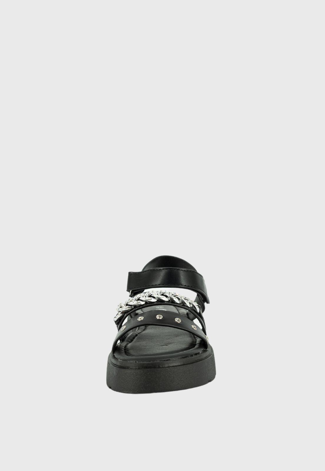 Sandalia Sandy Negro Bamboo-2