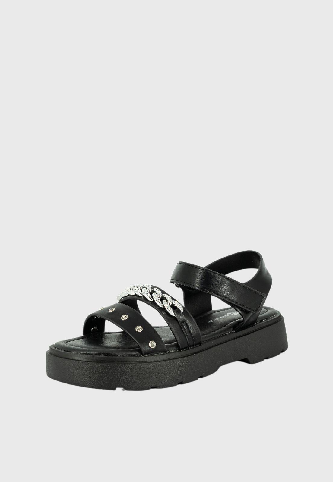 Sandalia Sandy Negro Bamboo-0