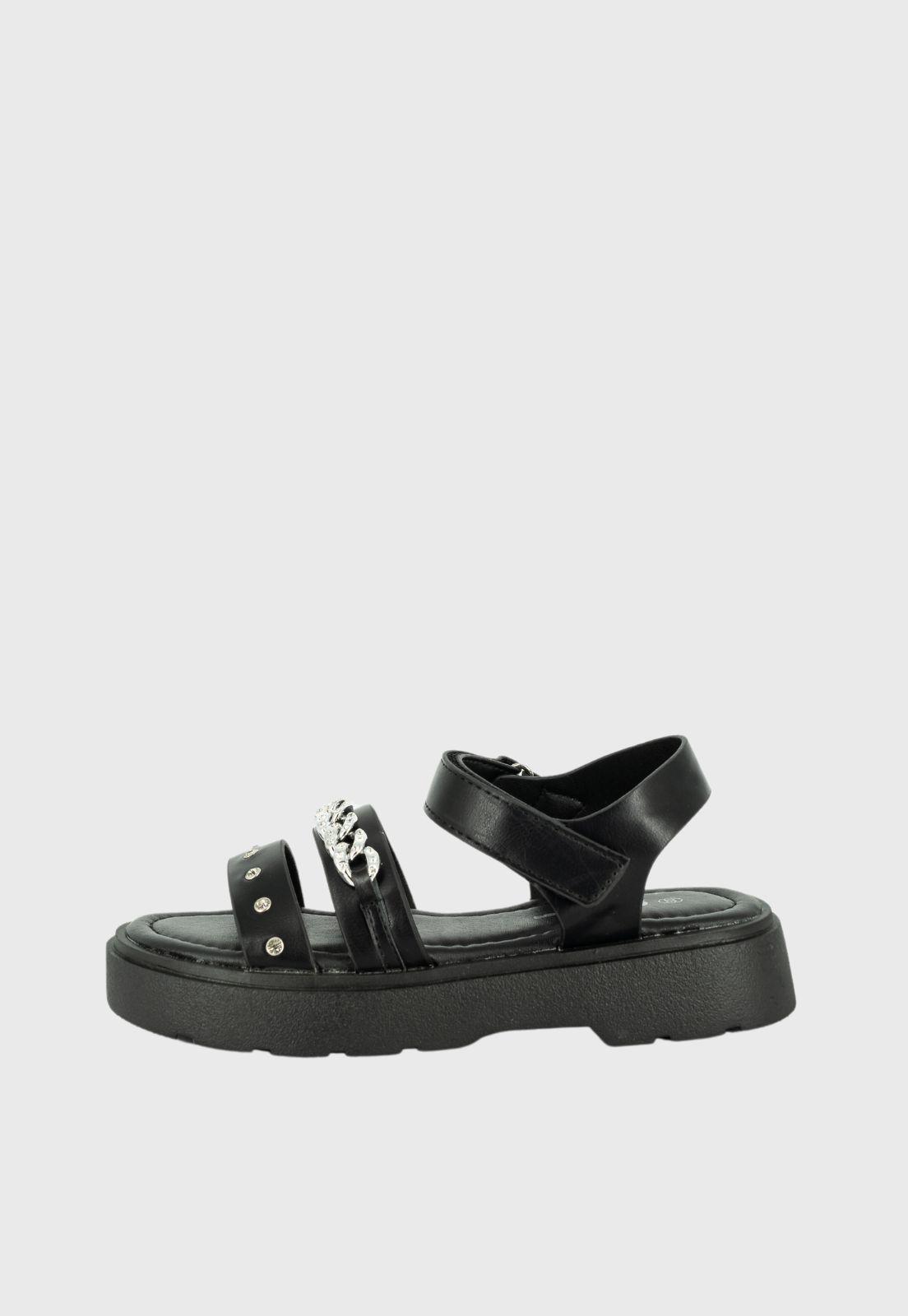 Sandalia Sandy Negro Bamboo-1