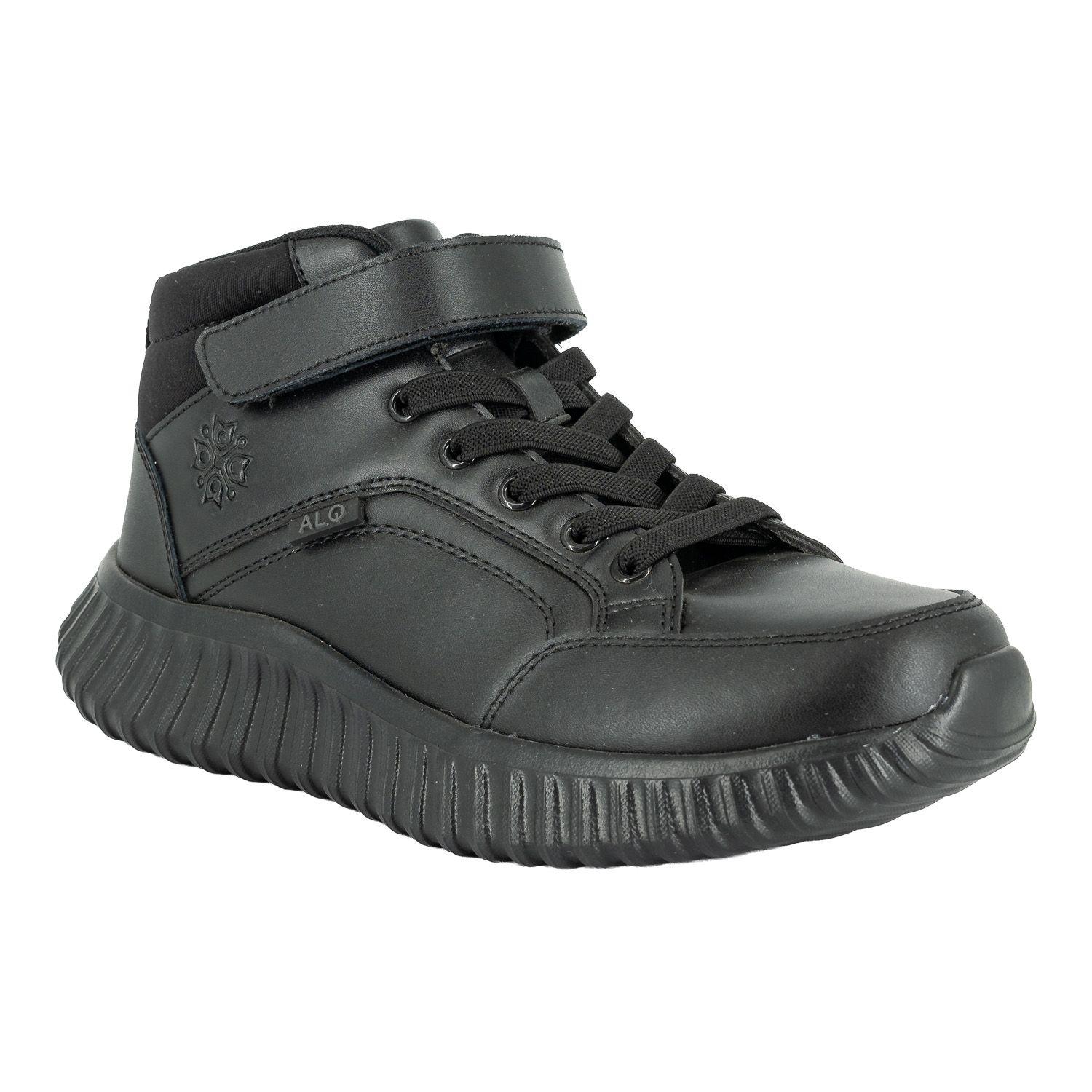 Zapatilla Escolar Bou Negro Alquimia-1