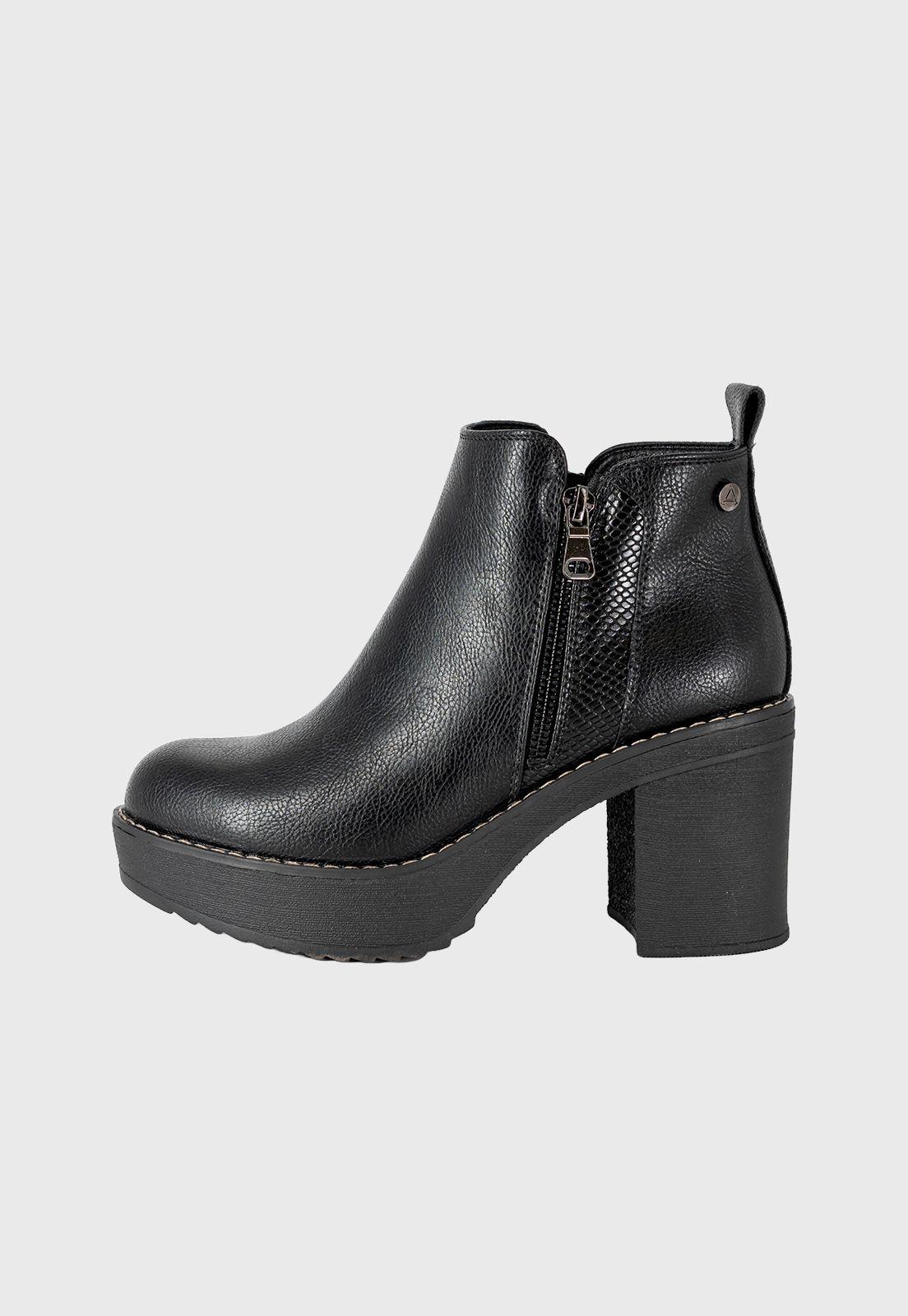 Botin Maya Negro Alquimia-1