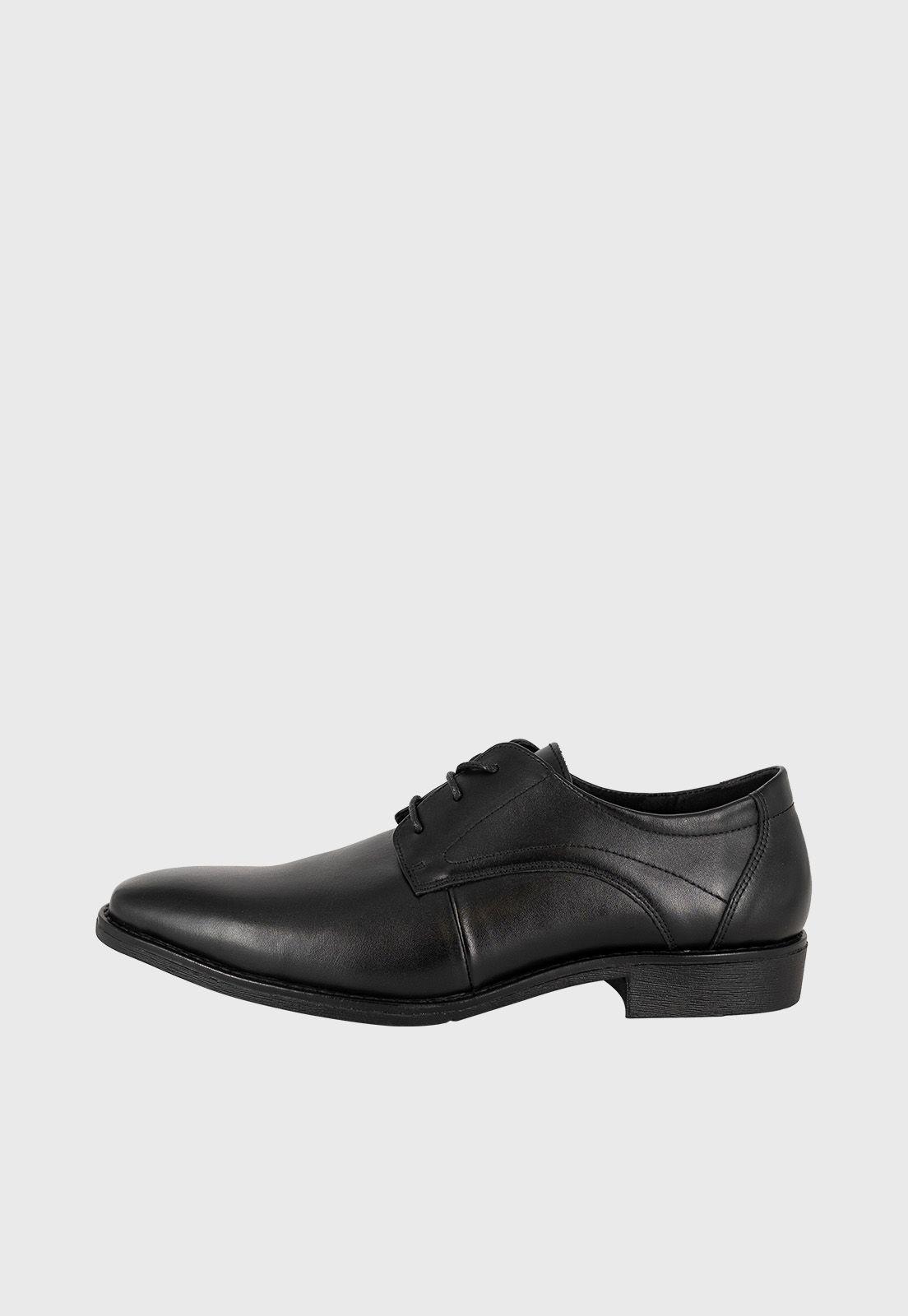 Zapato de Cuero Reig Negro London Adixt-1