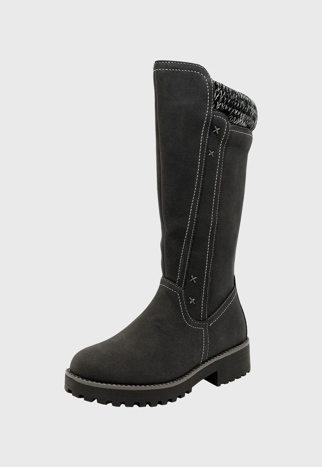 Bota Tura Negro Bamboo-0