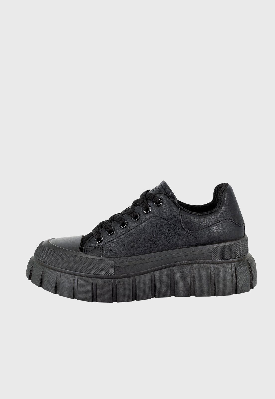 Zapatilla Escolar Speke Negro Alquimia-1