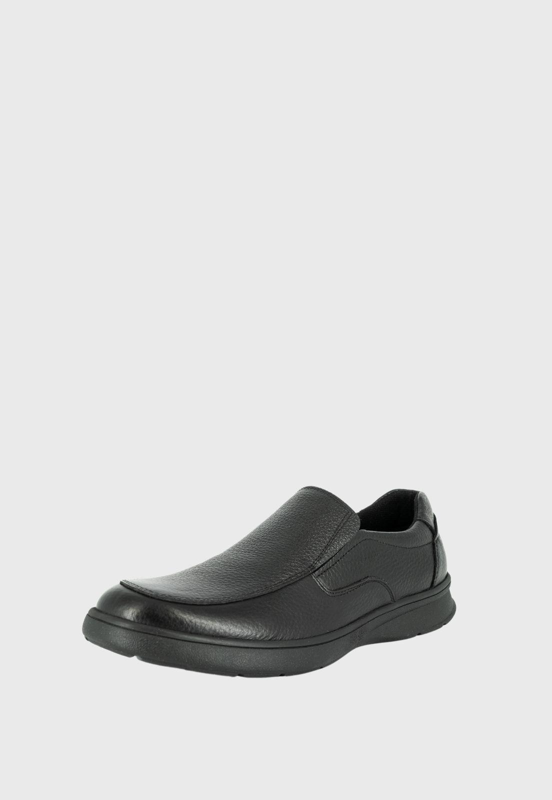 Zapato de Cuero Nardo Negro London Adixt-0