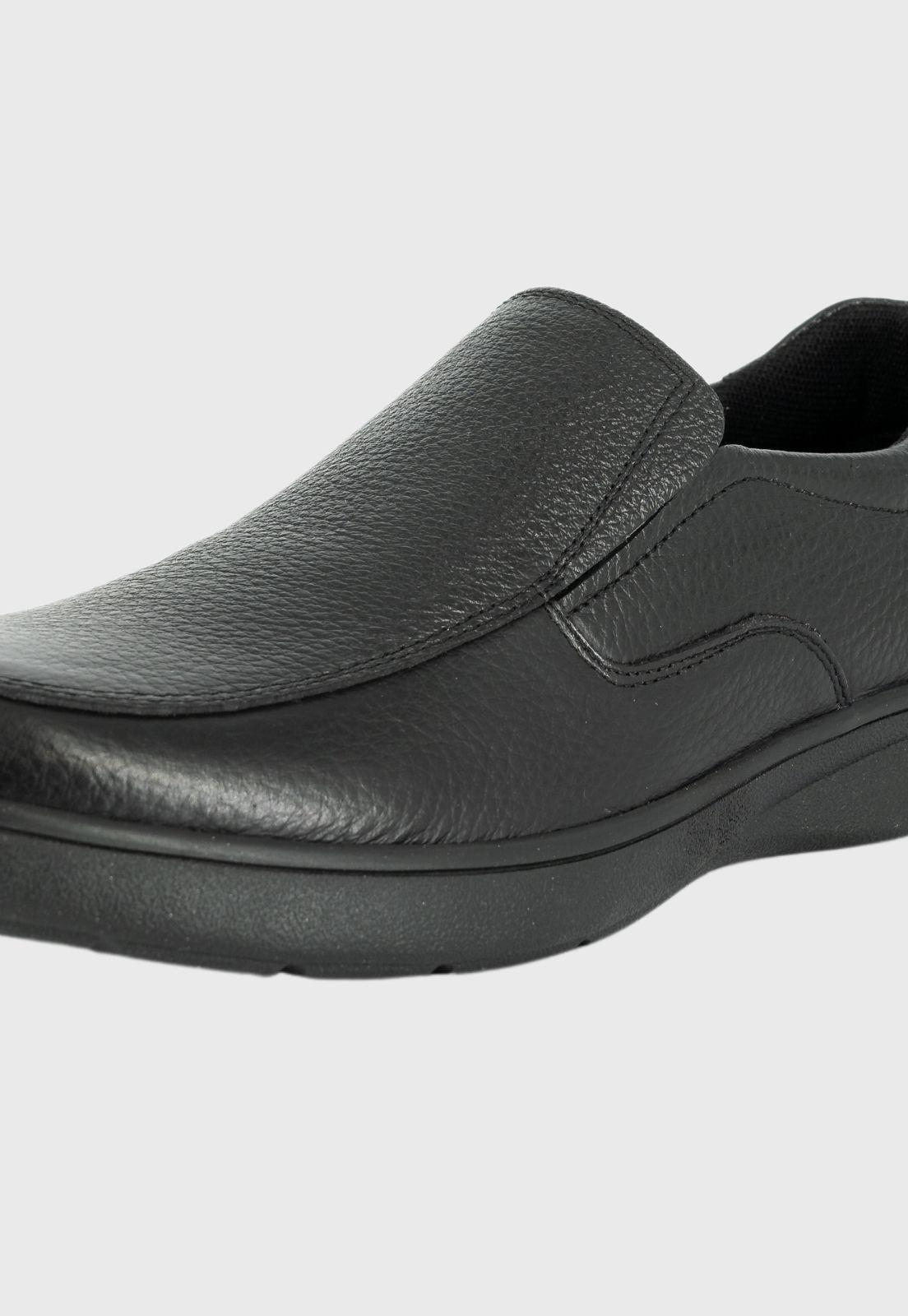 Zapato de Cuero Nardo Negro London Adixt-3