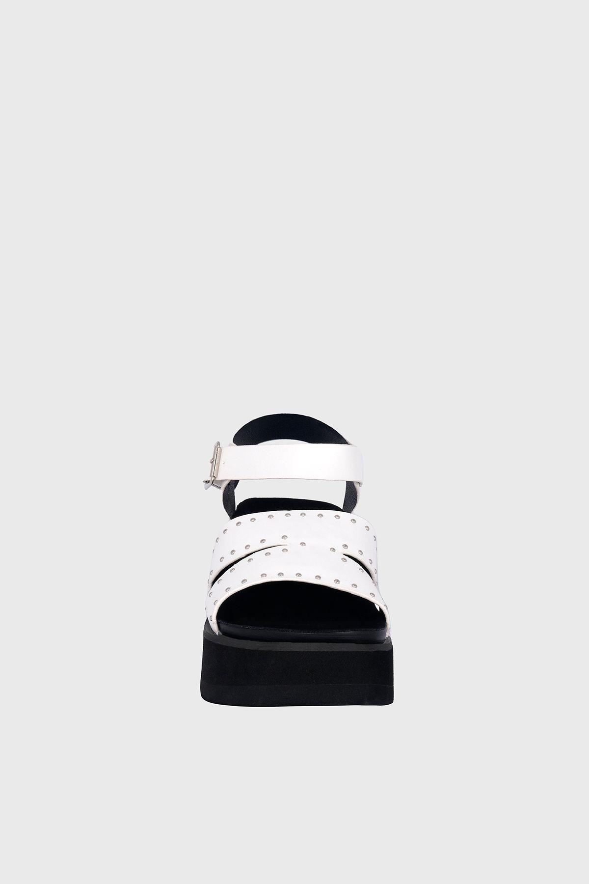 Sandalia Plataforma Gorgeous Blanco Alquimia-2