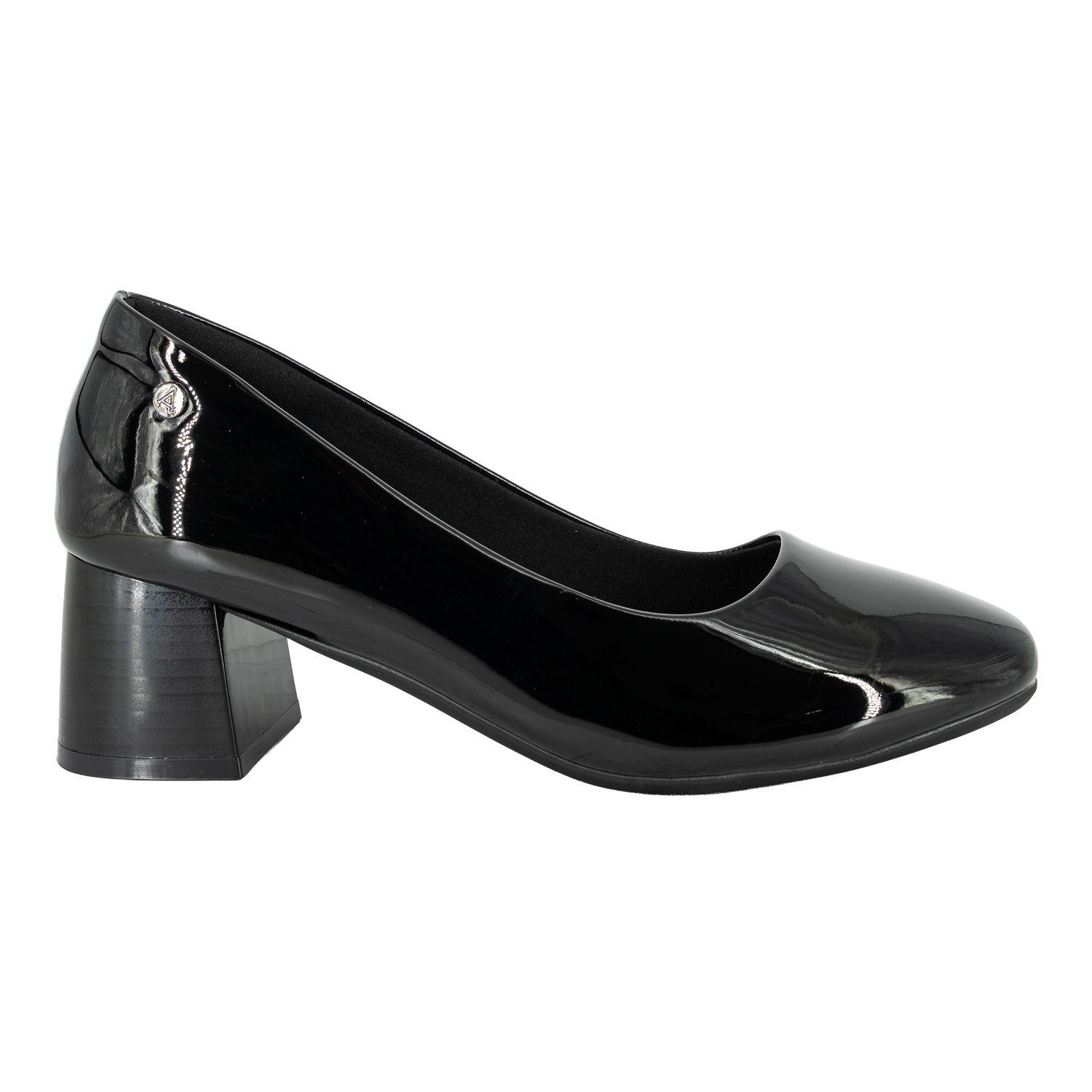 Zapato Tacón Bloque Suzi Negro Charol Alquimia-0