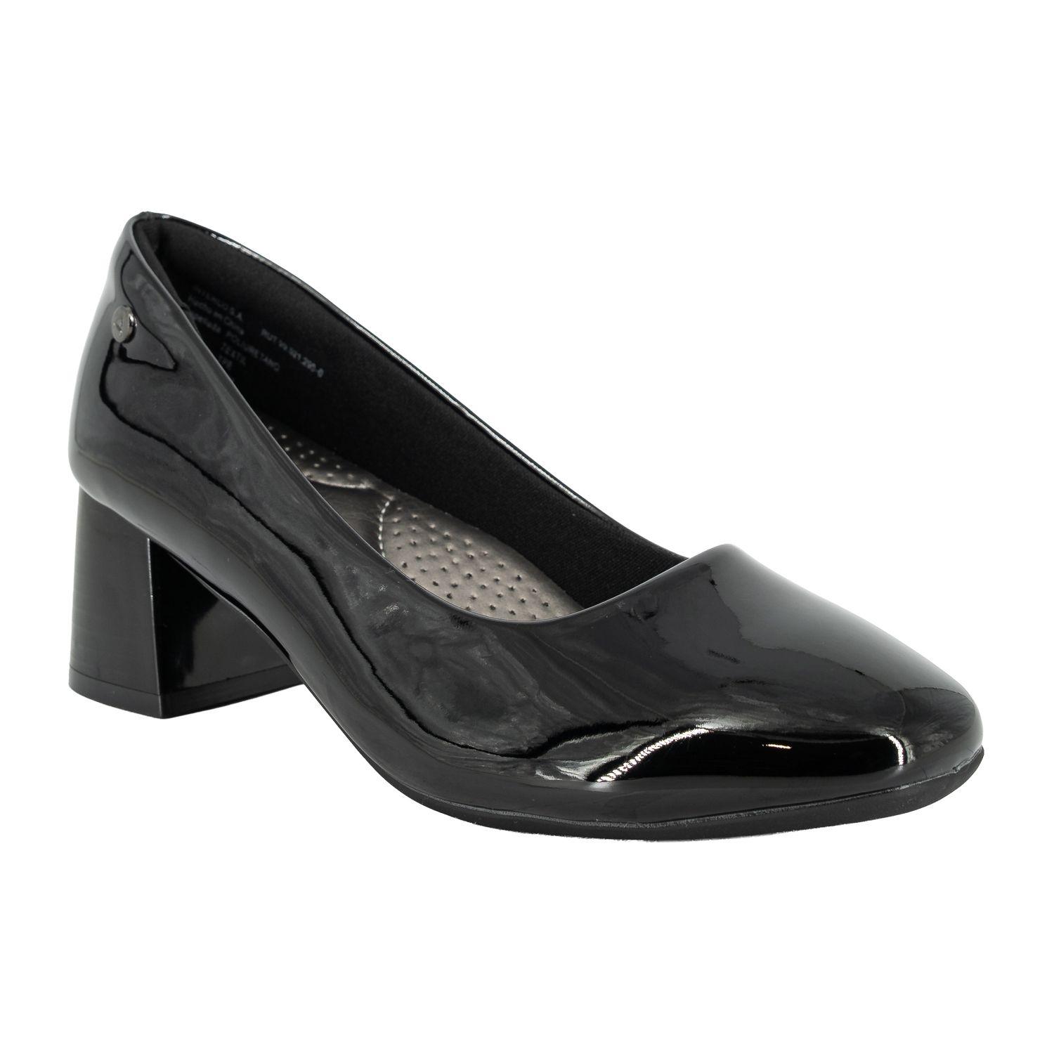Zapato Tacón Bloque Suzi Negro Charol Alquimia-1