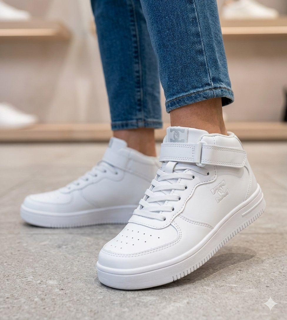 Zapatilla Escolar Mirto Blanco UNS-4