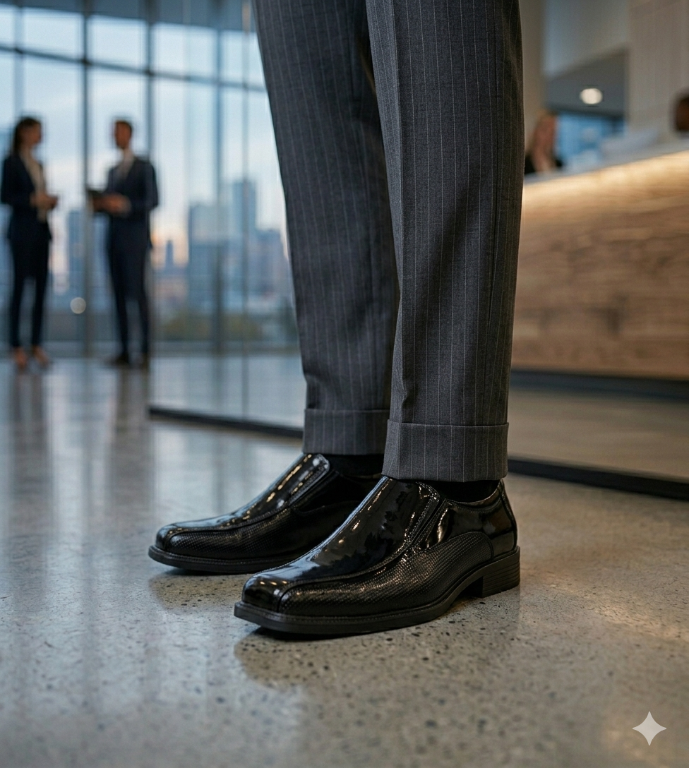 Zapato Ivars Negro Charol UNS-4