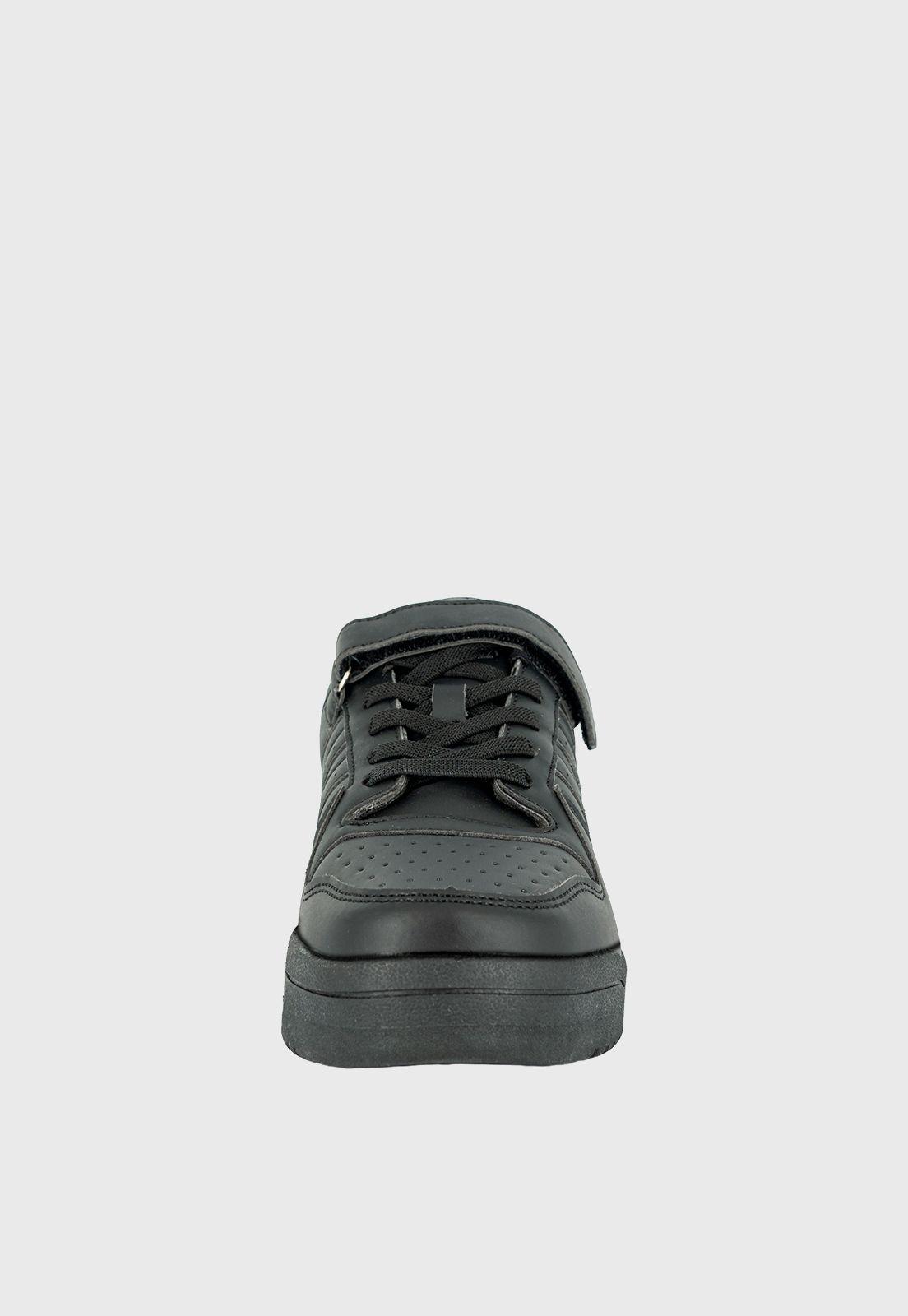 Zapatilla Escolar Posy Negro UNS-2