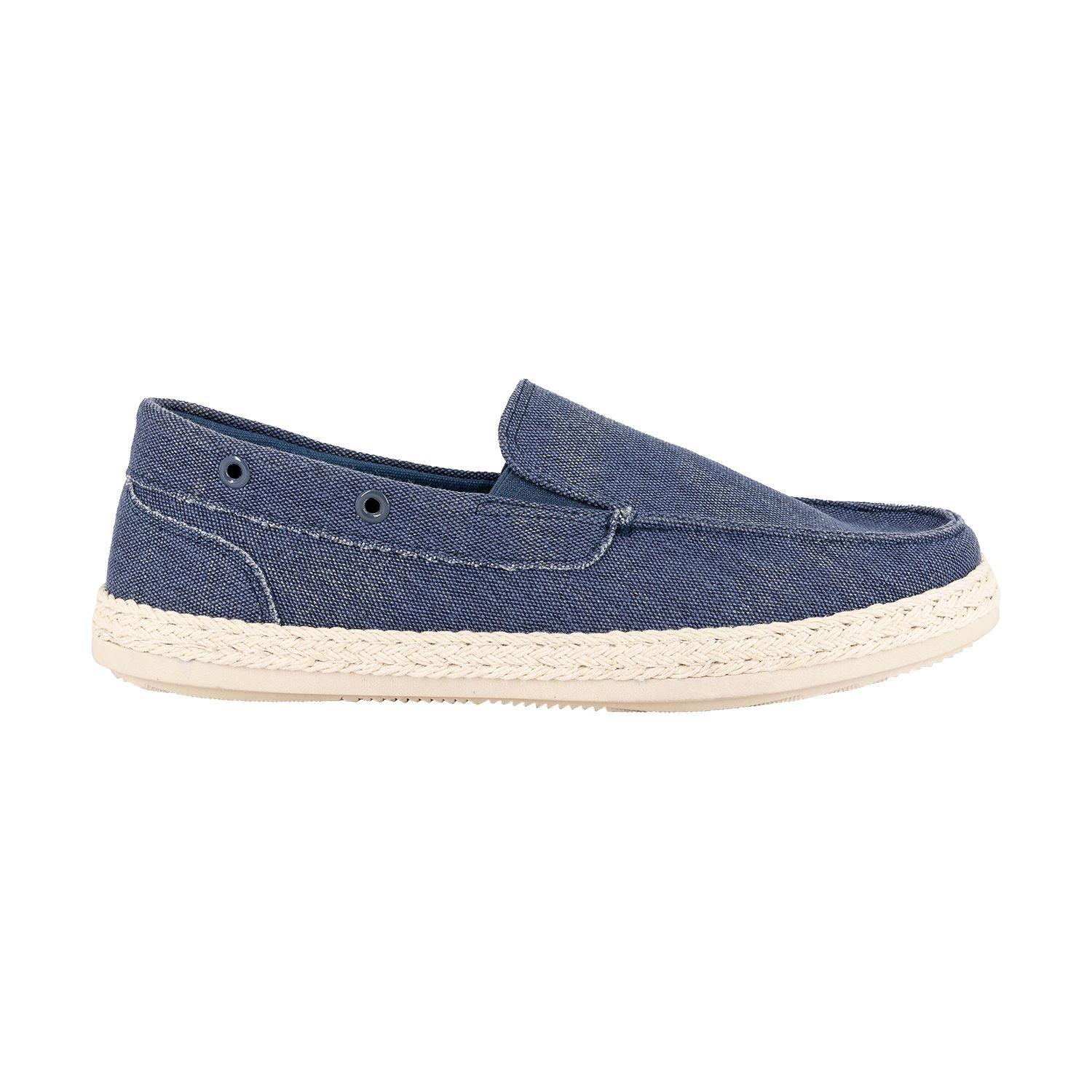 Mocasin Slip on Azul Passer-0