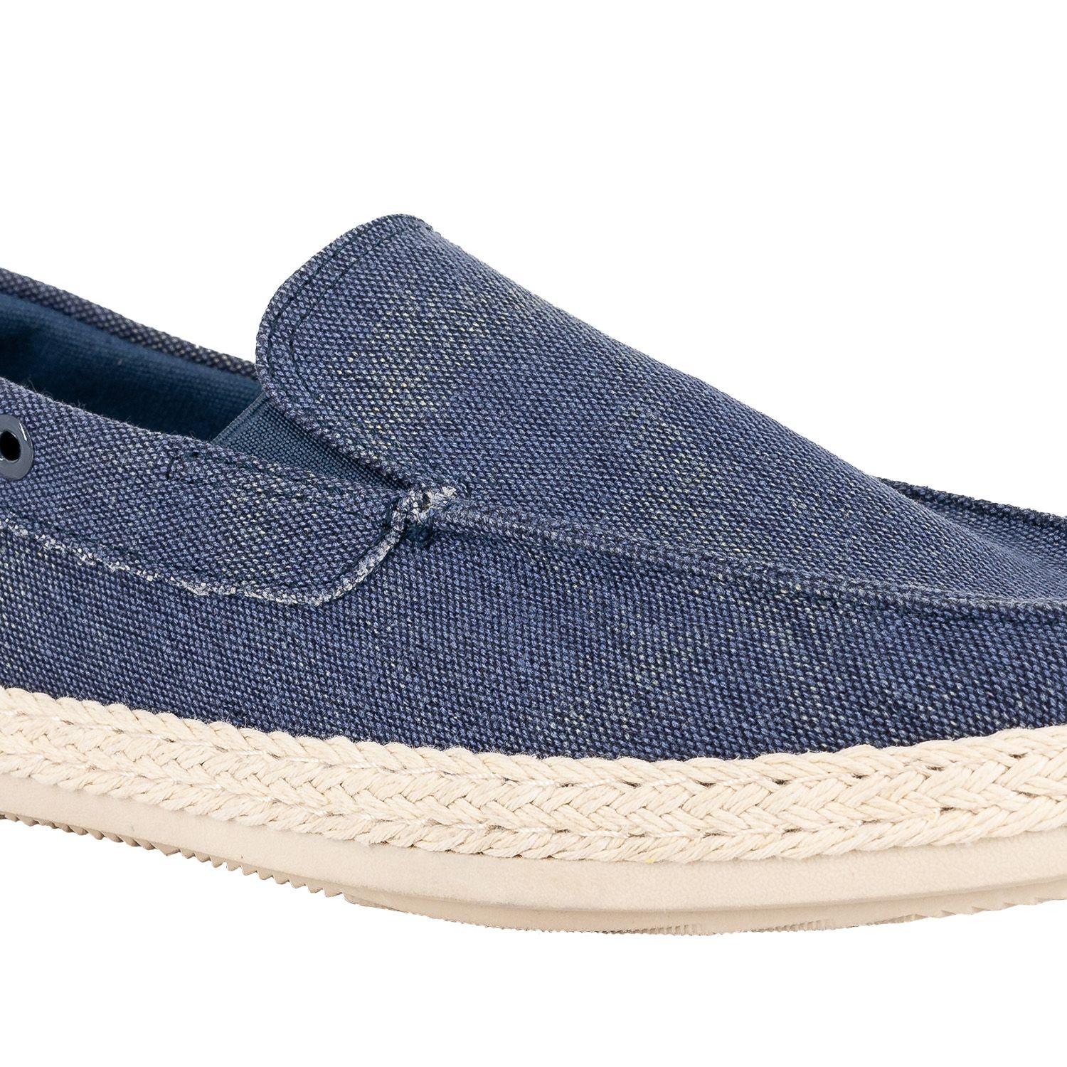 Mocasin Slip on Azul Passer-3