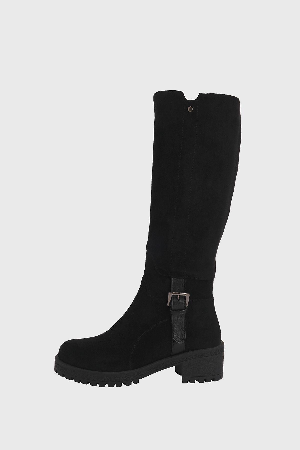 Bota Larga Chandra Negro Alquimia-1