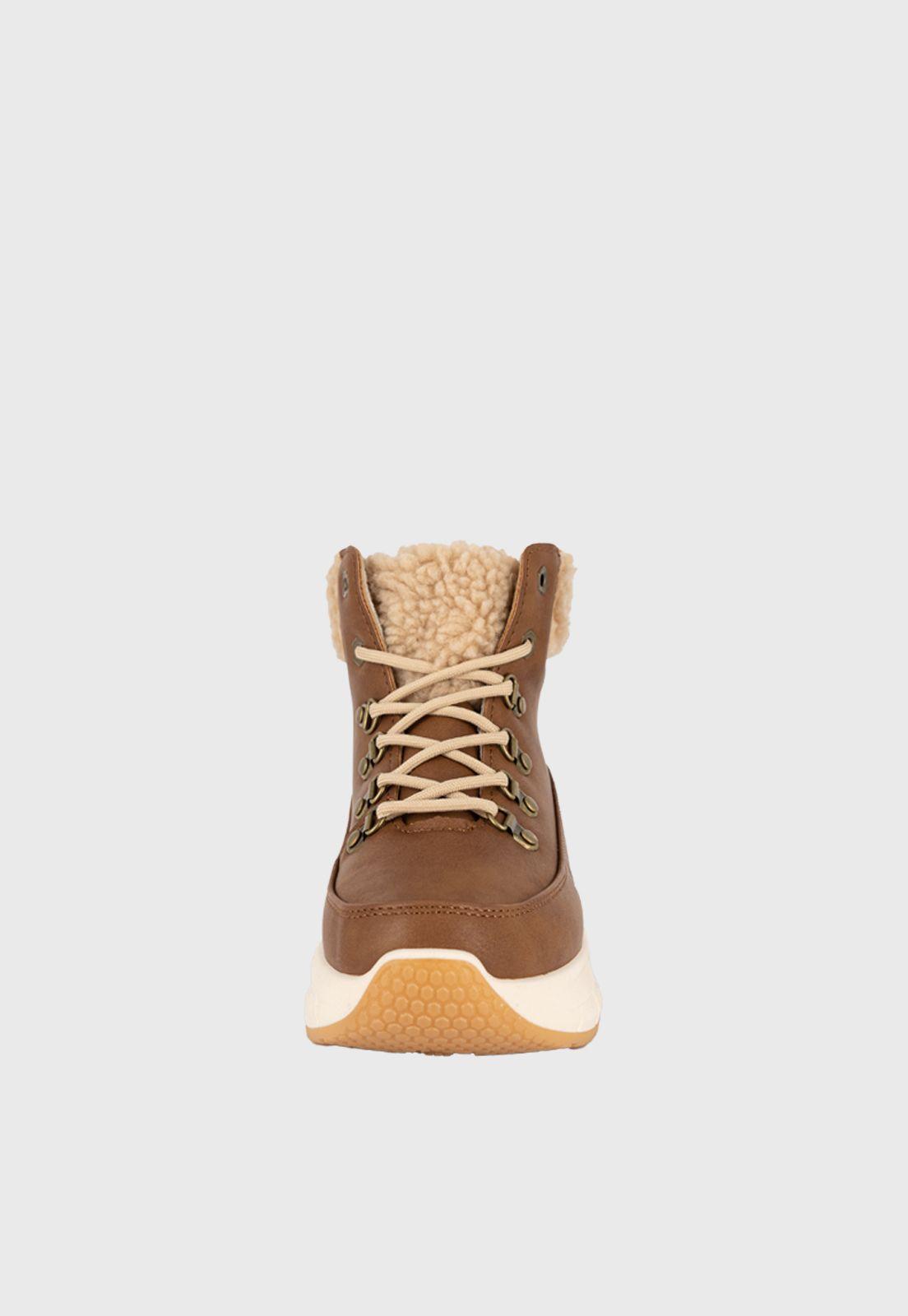 Botin Teslin Beige Alquimia-2