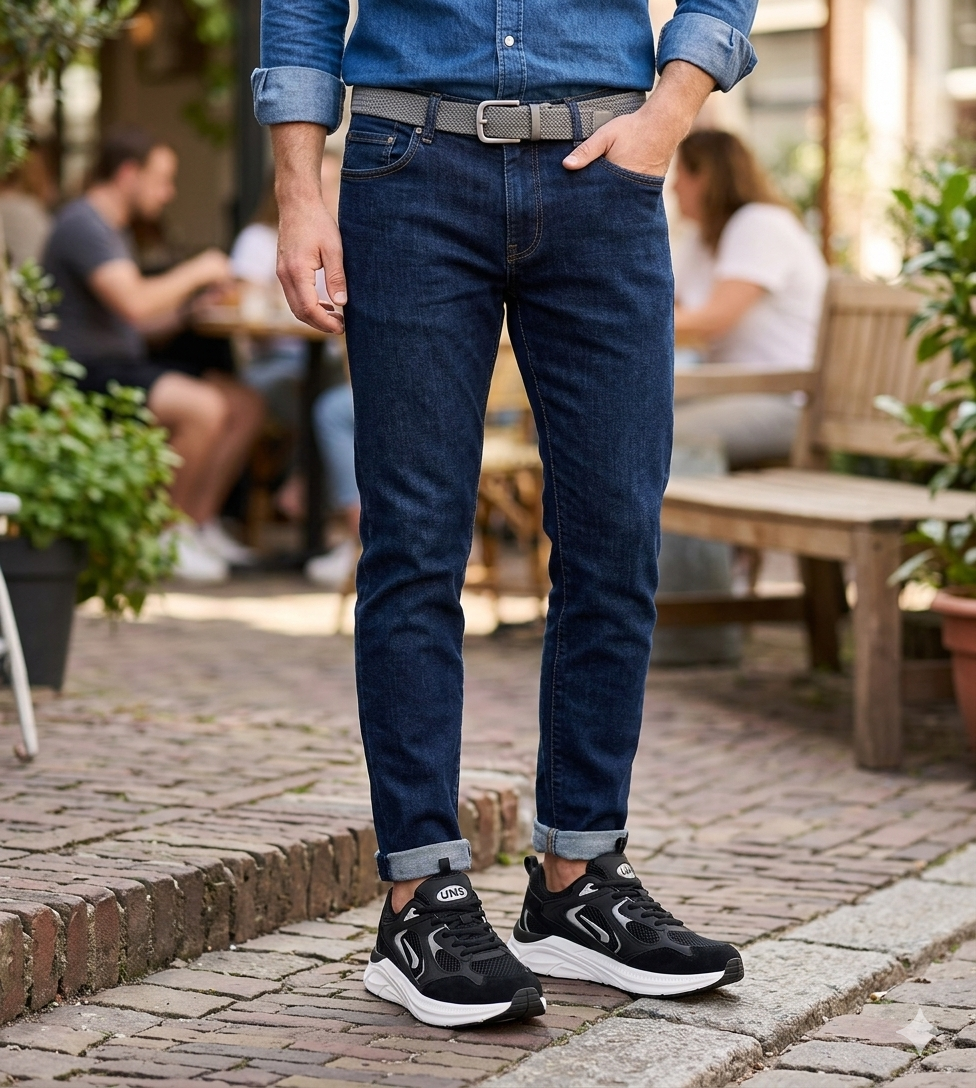 Zapatilla Sotelo Negro UNS-4