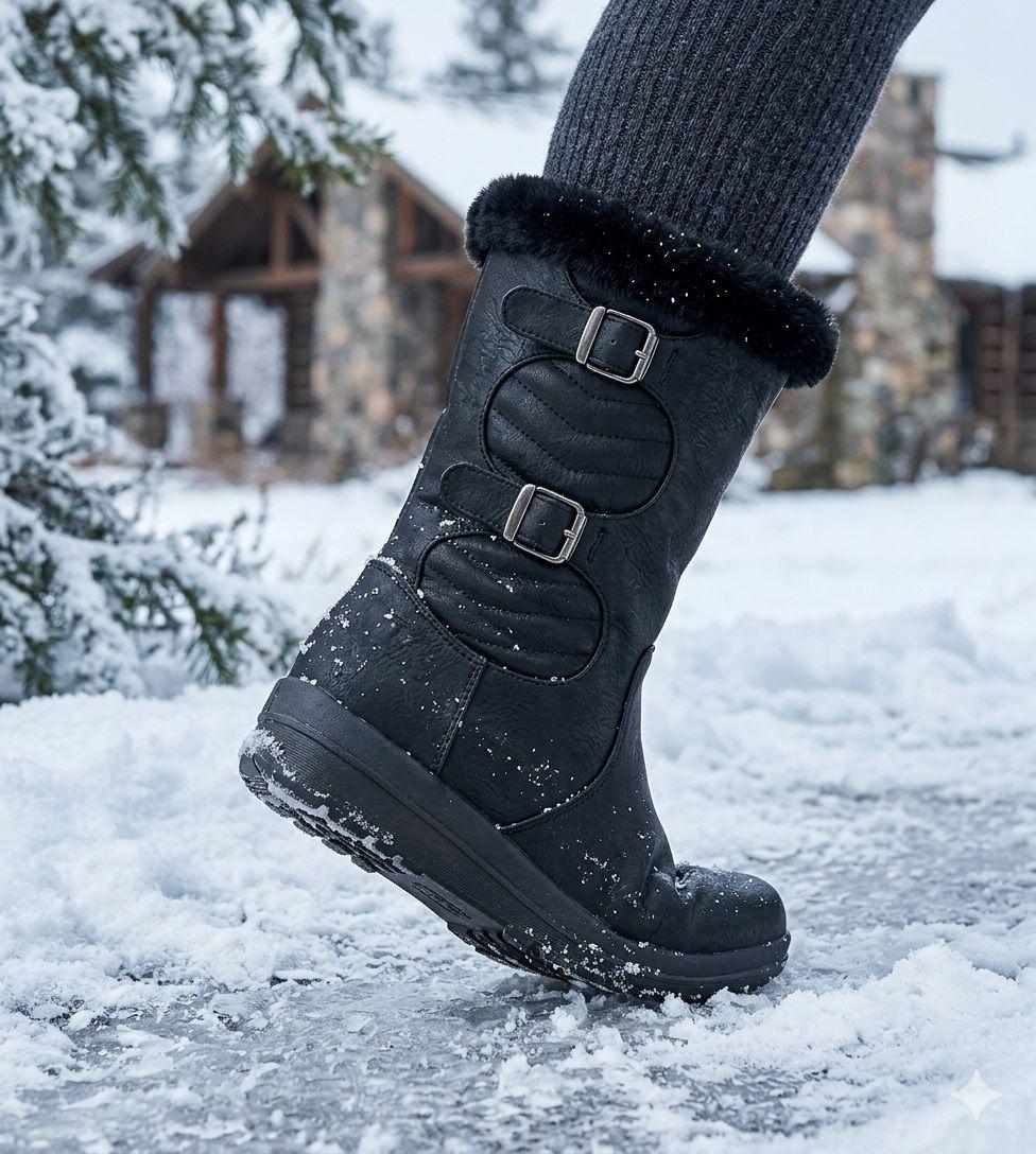 Botin Hualo Negro Passer-4