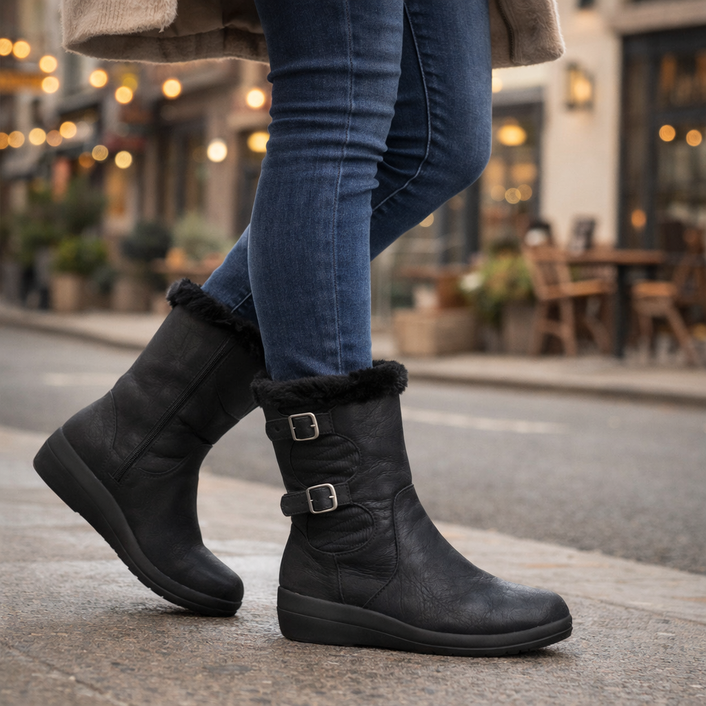 Botin Hualo Negro Passer-4