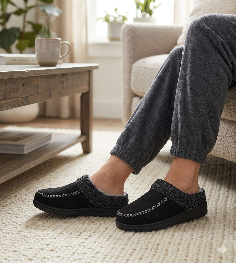 Pantufla Diantha Negro Passer-4